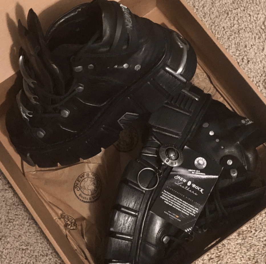 New Rock new rock boots Size US 10.5 / EU 43-44 - 1 Thumbnail