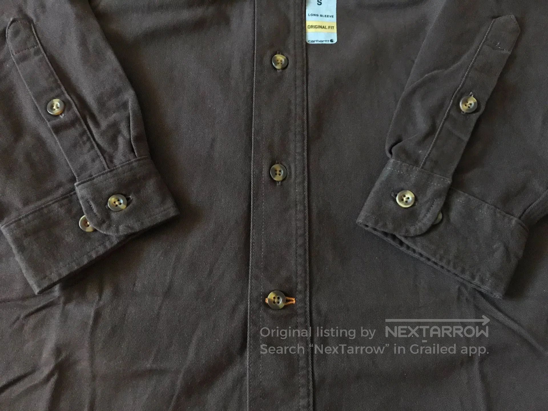 Carhartt Carhartt S09 DKB Heavy Work Shirt. Size US S / EU 44-46 / 1 - 4 Thumbnail