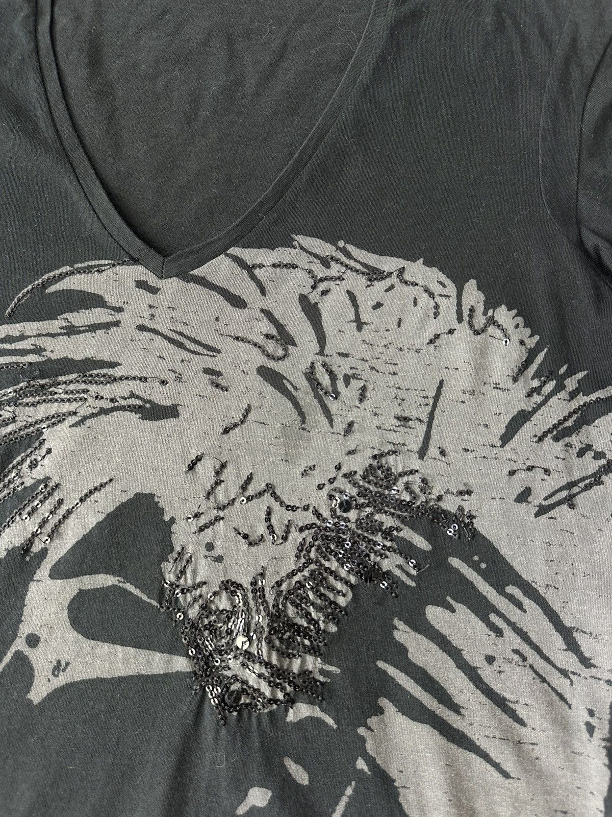 Diesel Y2K Diesel Printed Black Long Sleeve Size L / US 10 / IT 46 - 4 Thumbnail