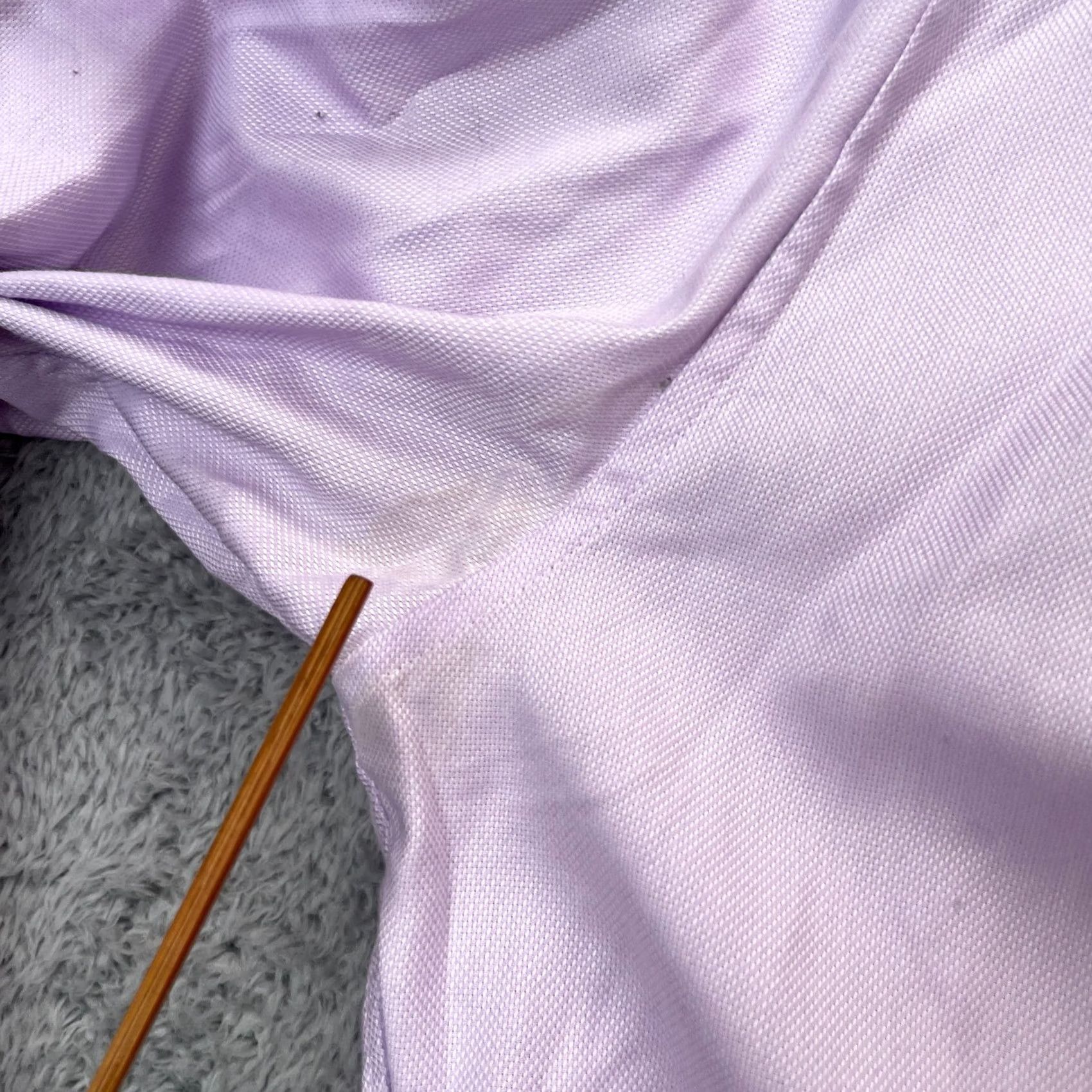 Uniqlo Uniqlo Shirt Mens Large Purple Easy Care Oxford Stretch Slim Fit Button Down Size US L / EU 52-54 / 3 - 7 Thumbnail