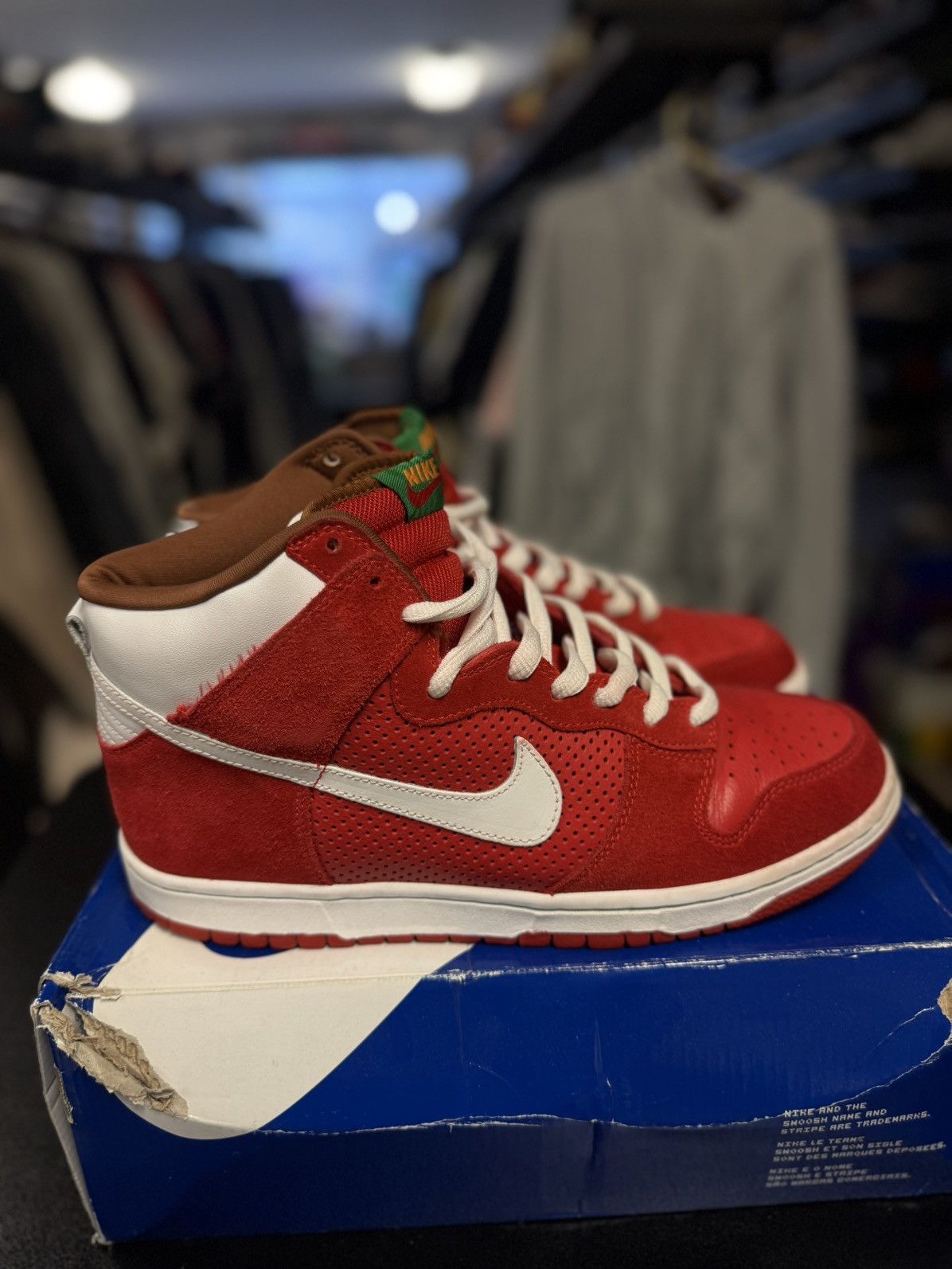 Nike 2008 Nike Dunk Pro SB High Big Gulp Sport Red - Size 11 Size US 11 / EU 44 - 1 Thumbnail