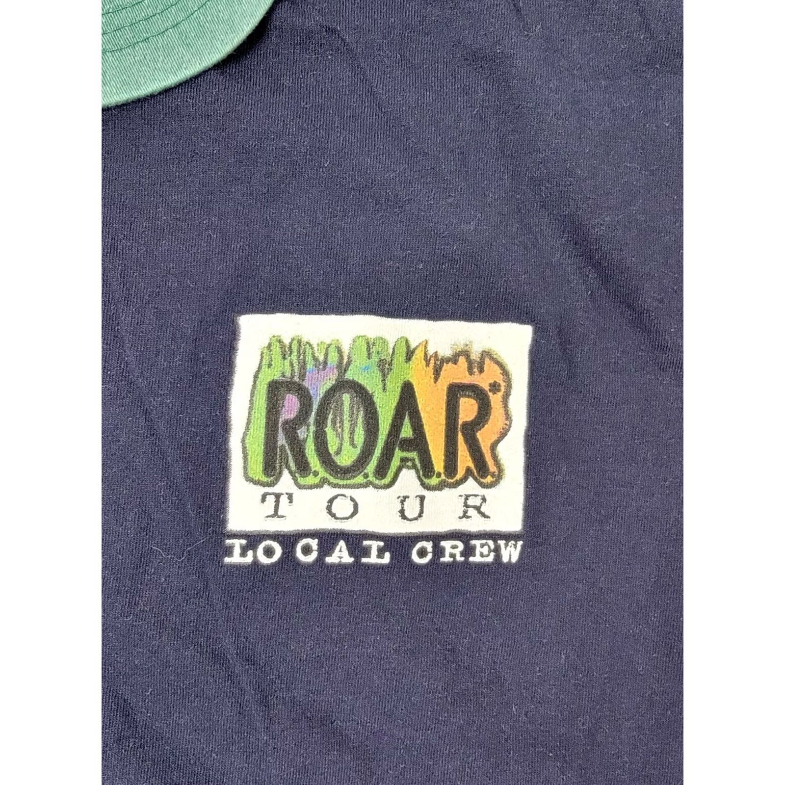 Roar VINTAGE ROAR TOUR 97' Iggy Pop CREW SHIRT XL Blue 100% Cotton Men T-Shirt Graphic Tee 90s Size US XL / EU 56 / 4 - 5 Thumbnail