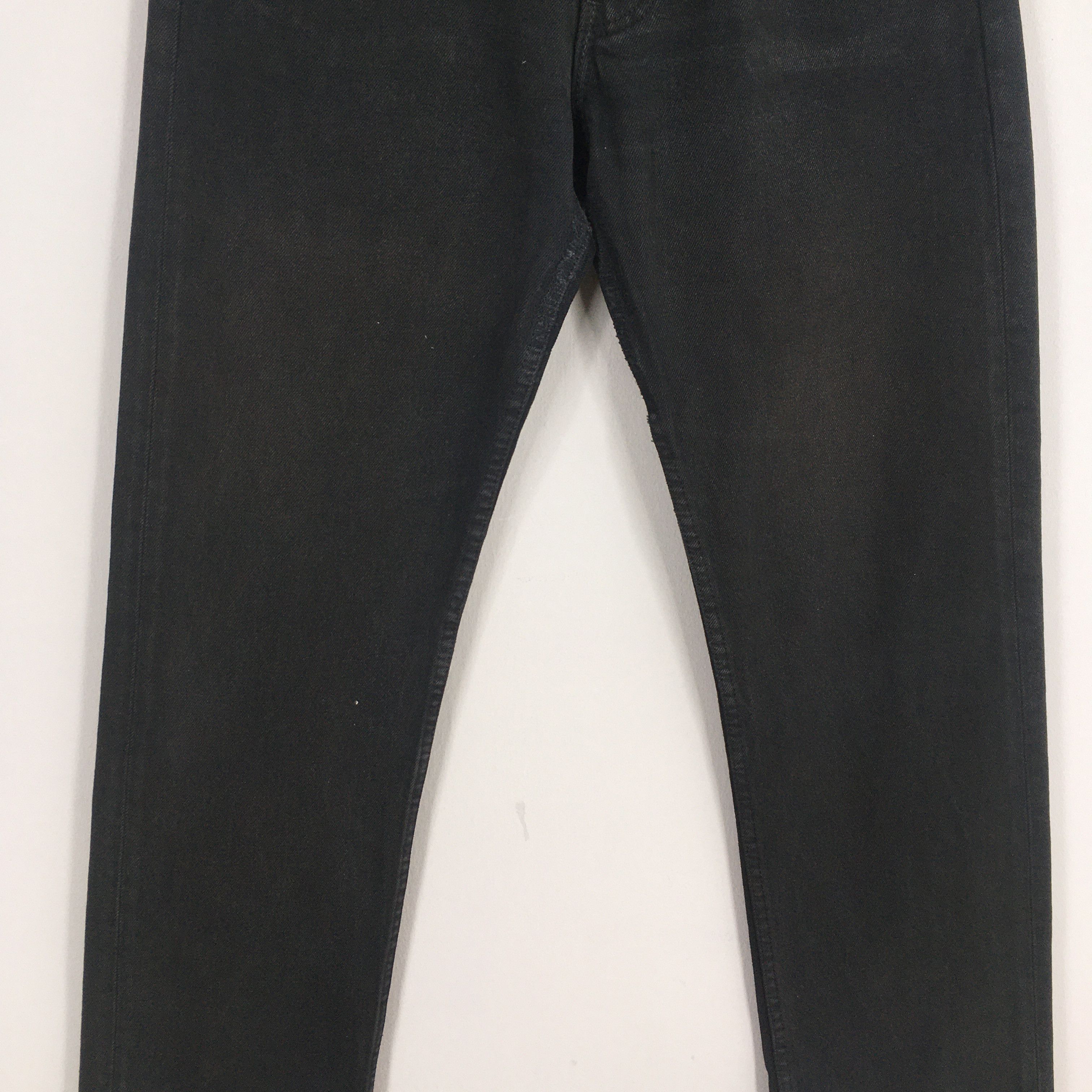 Levi's Size 30x29.5 Vintage 90s Levi's 501 Black Jeans S341 Size US 30 / EU 46 - 3 Thumbnail