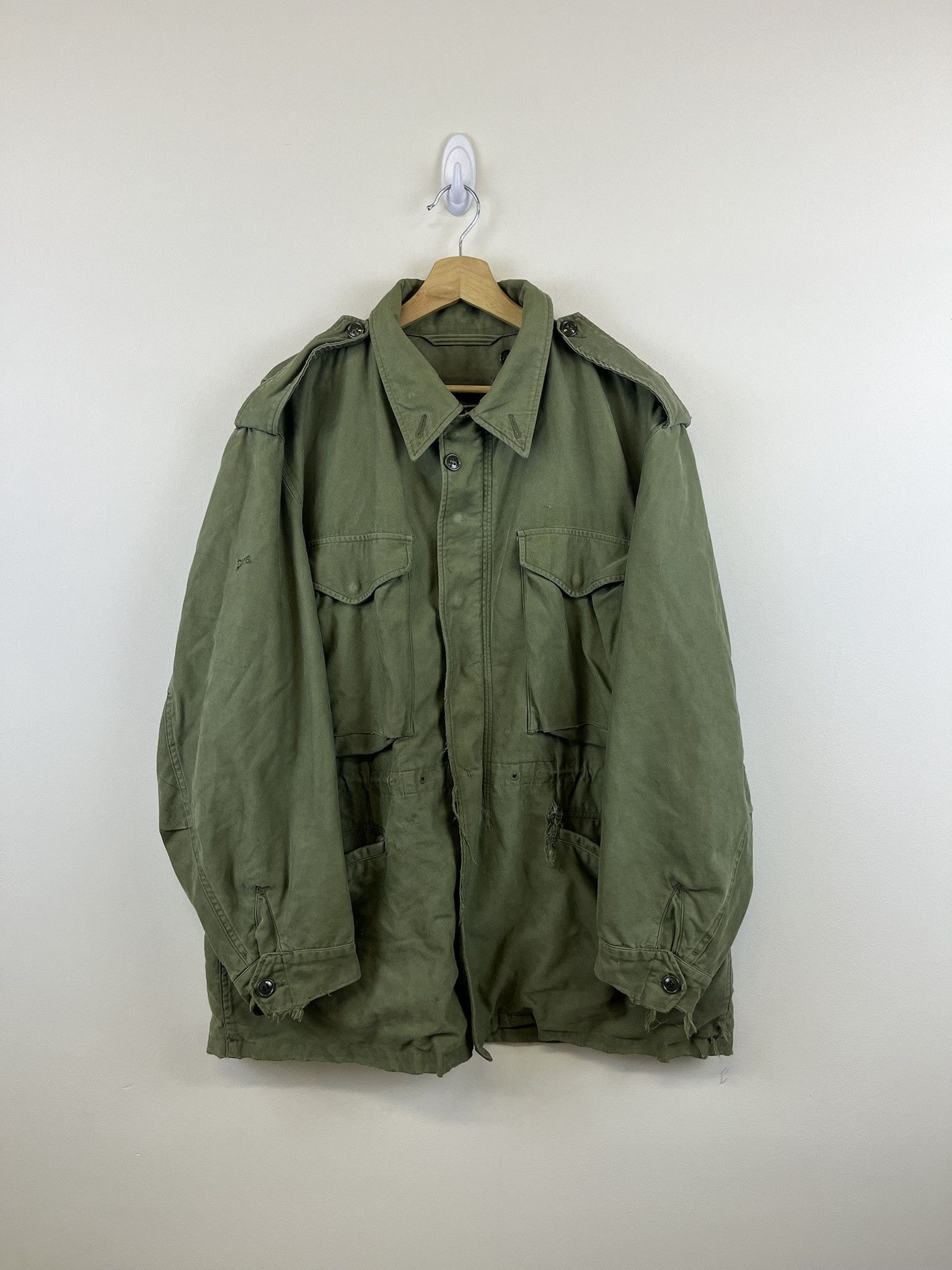 1960's US Military M-65 Jacket (Rip On Right Arm)