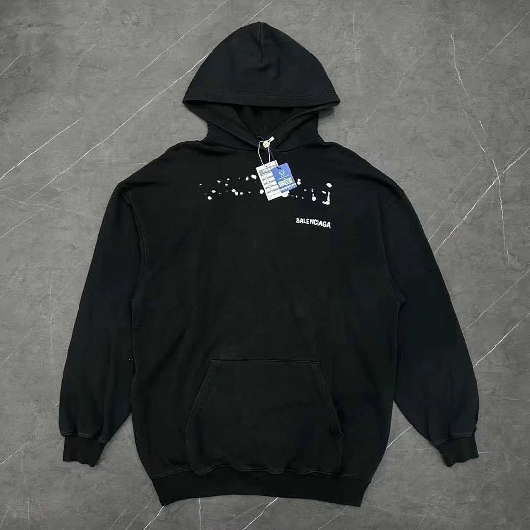 Balenciaga balenciaga fw22 graffiti logo hoodie Size US XS / EU 42 / 0 - 1 Thumbnail