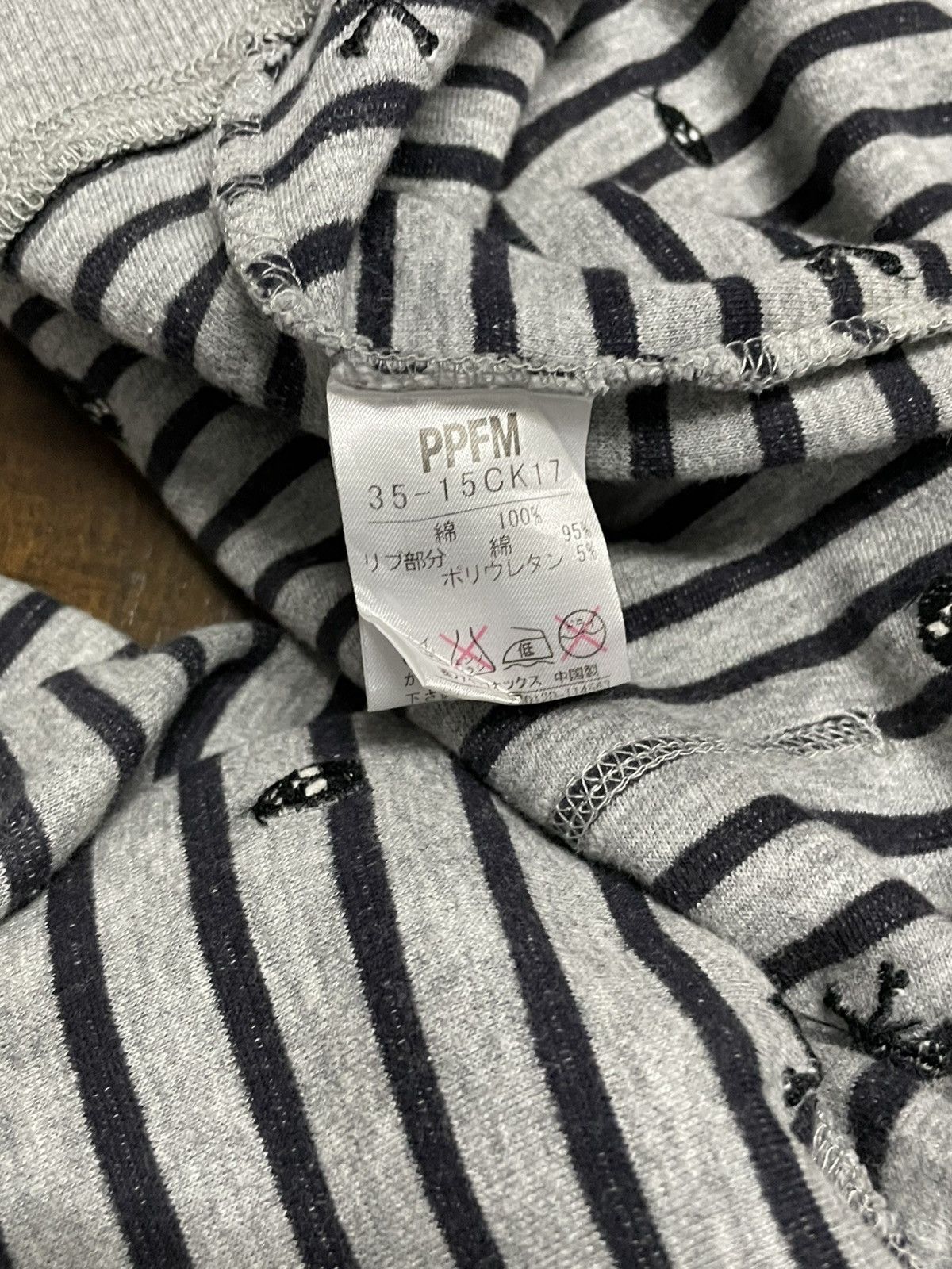 Japanese Brand Vintage 1990s Japan Designer Ppfm Skull Iconic Punk Hoodie Size US S / EU 44-46 / 1 - 10 Thumbnail