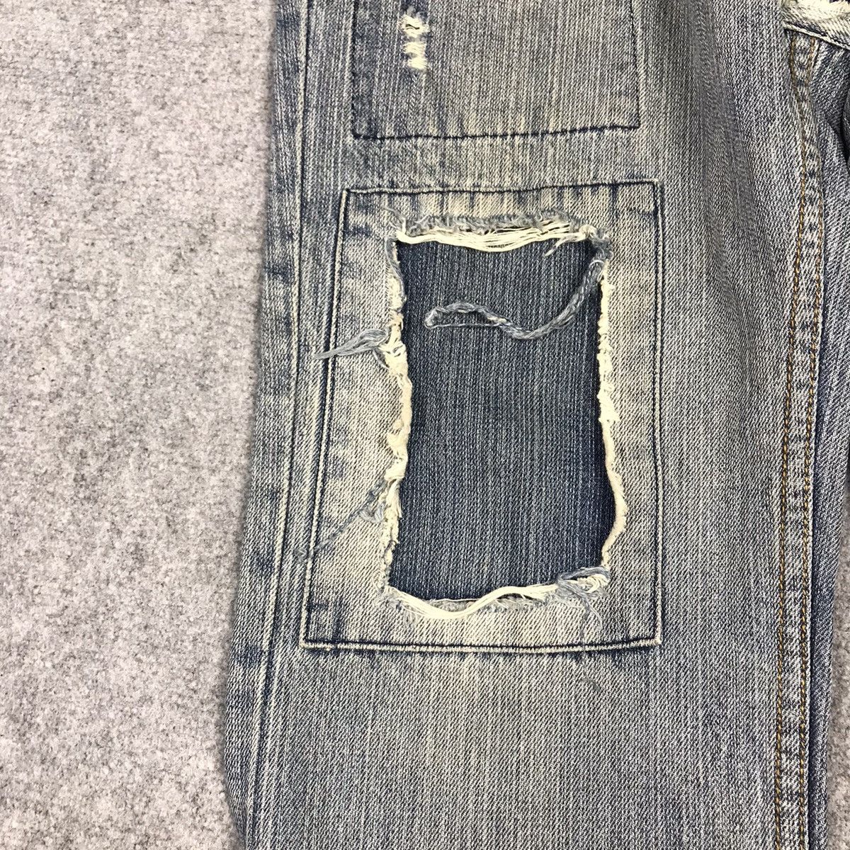 Japanese Brand JOGE MARTIN BAGGY DENIM PATCHWORK DISTRESSED JEANS PANTS Size US 32 / EU 48 - 5 Thumbnail