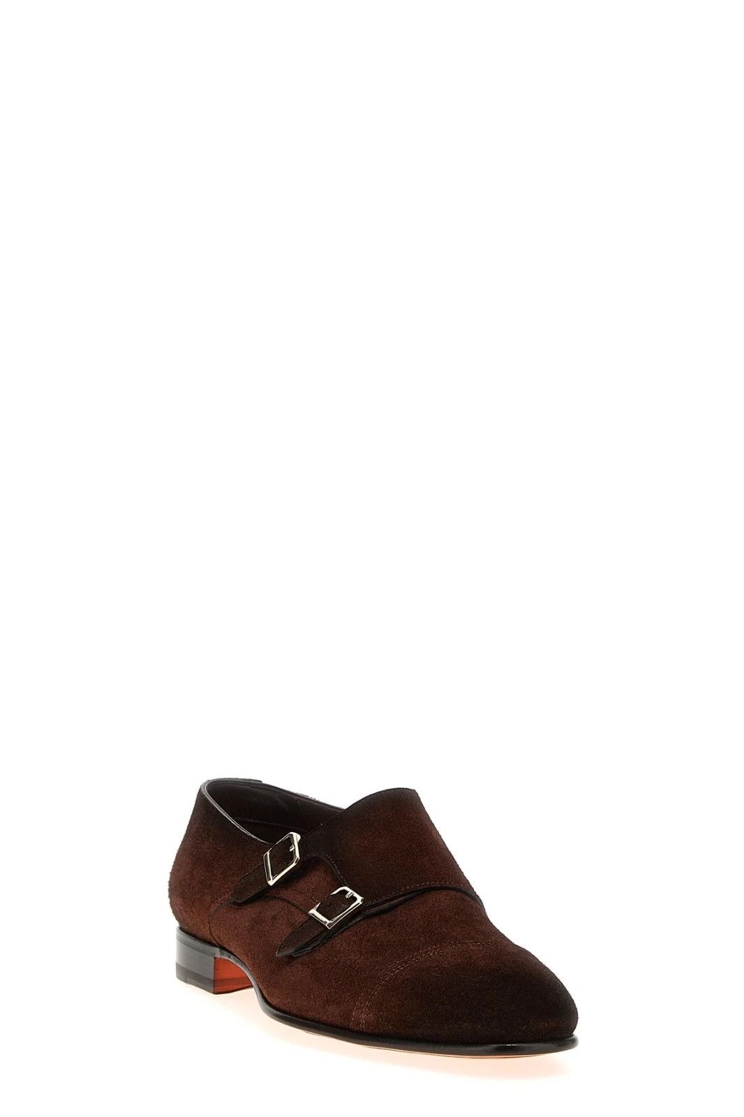Santoni SANTONI Brown Suede Loafers New & Authentic Size US 6 / EU 39 - 2 Thumbnail