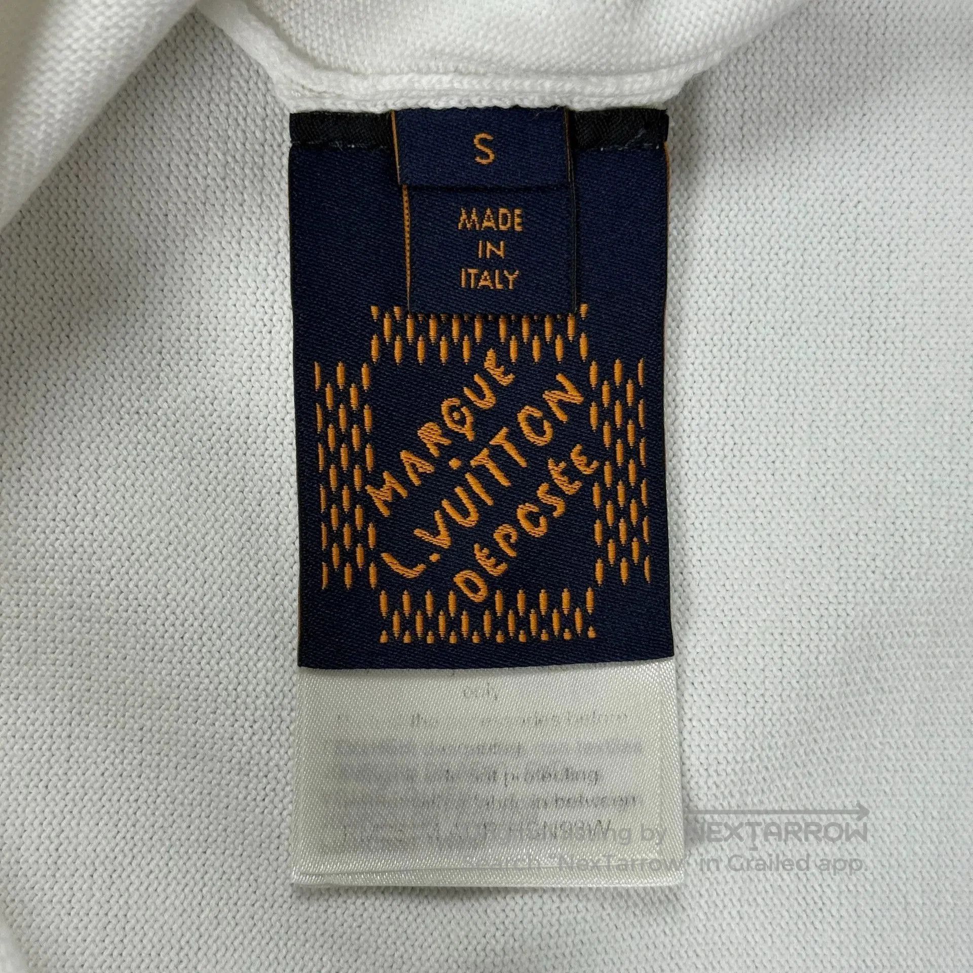 Louis Vuitton white embossed logo short sleeve shirt. Size US S / EU 44-46 / 1 - 6 Thumbnail