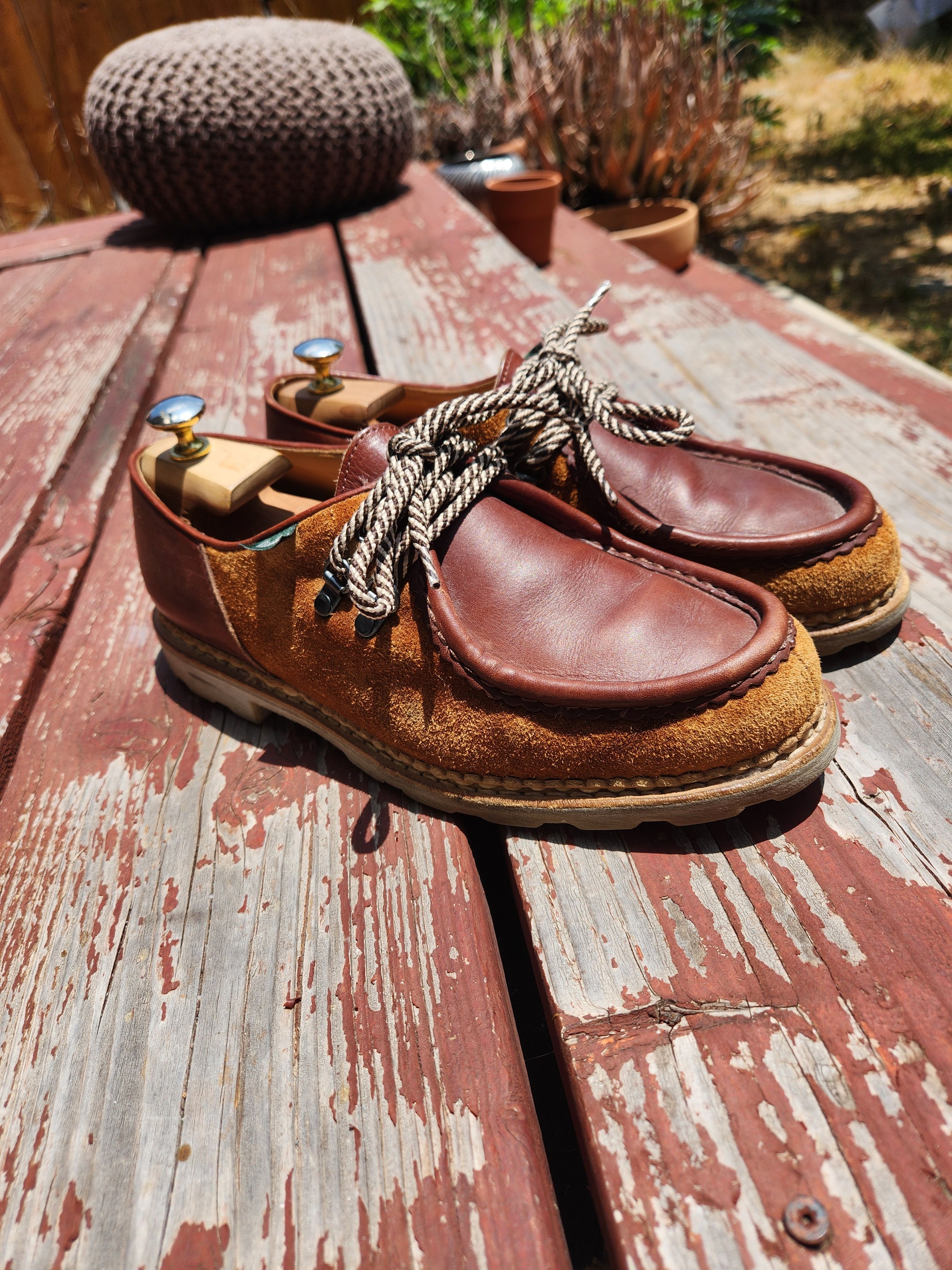 美品★Paraboot MICHAEL 42.5 CAFE Paraboot Paraboot Michael Lisse Café | Grailed