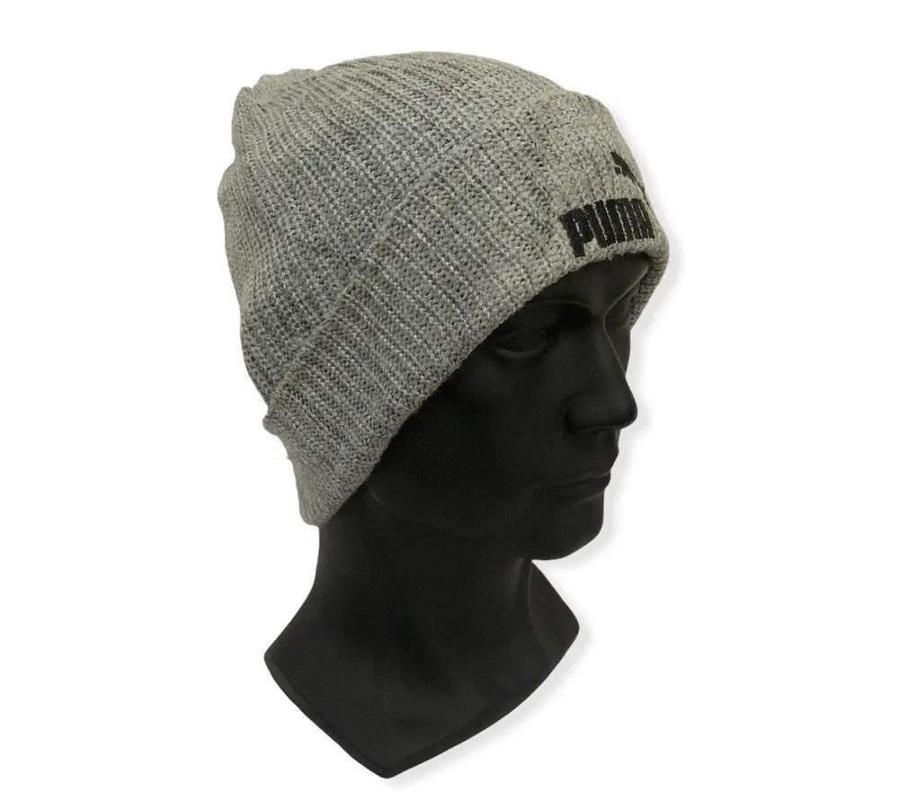 Puma Vintage Puma Spell Out Beanie Hat Size ONE SIZE - 3 Thumbnail