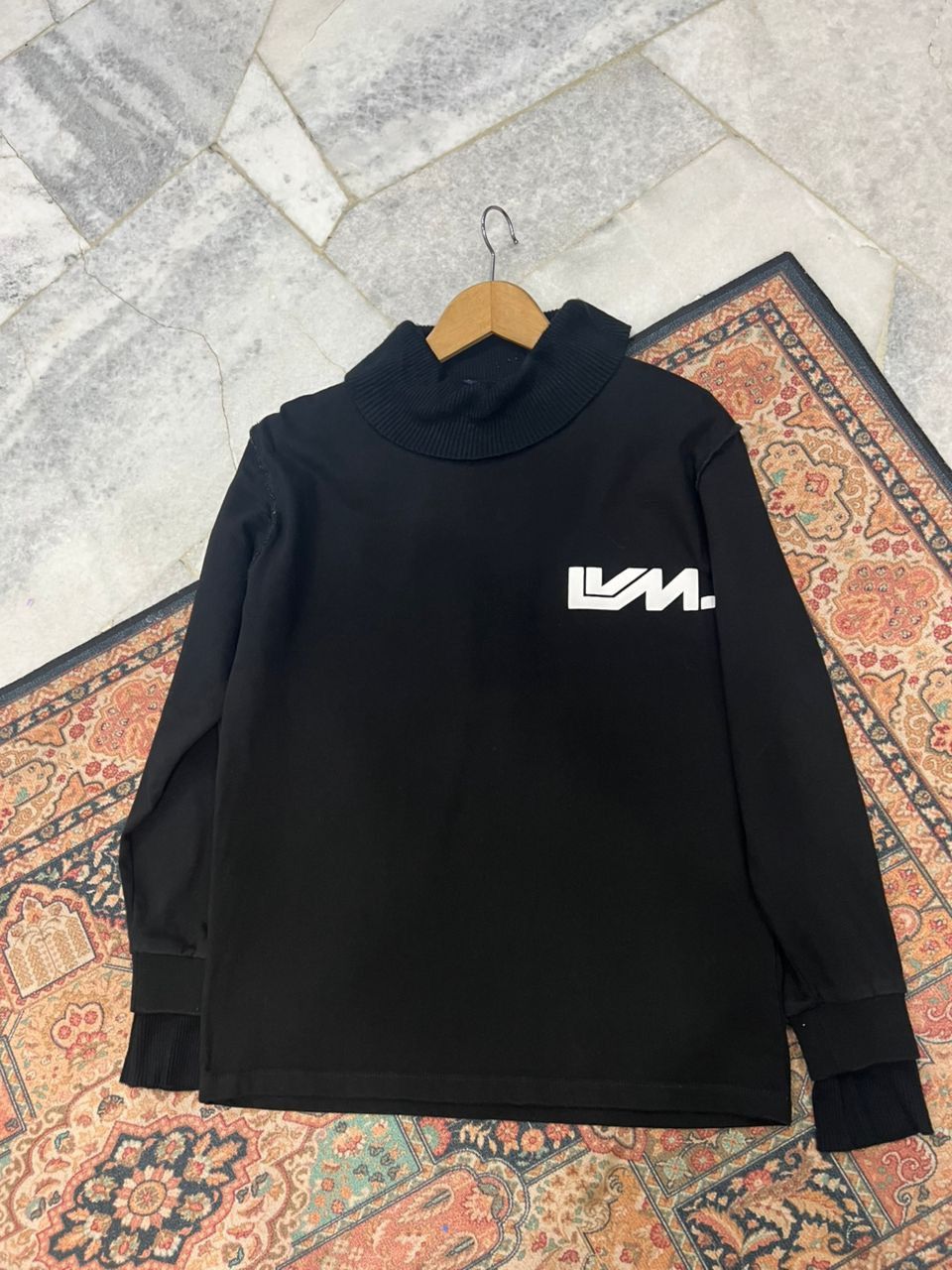 Louis Vuitton Louis Vuitton Black I have A Dream Turtleneck Shirt Size S / US 4 / IT 40 - 1 Thumbnail