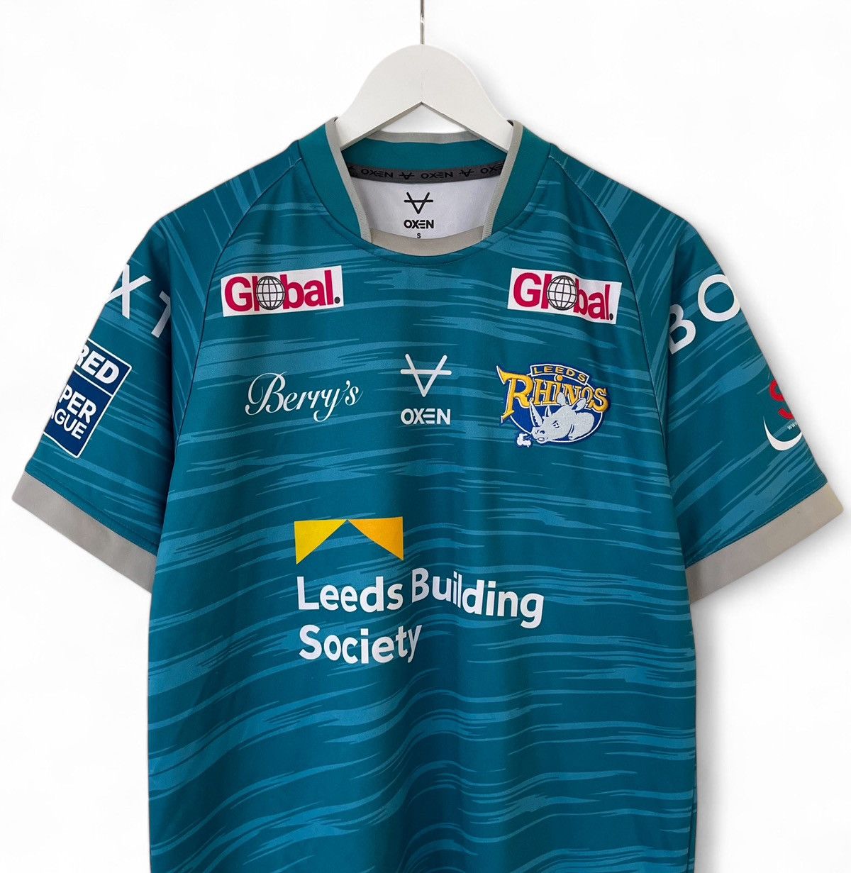 Other Leeds Rhinos England Oxen Rugby Team Shirt Men's S Size US S / EU 44-46 / 1 - 3 Thumbnail