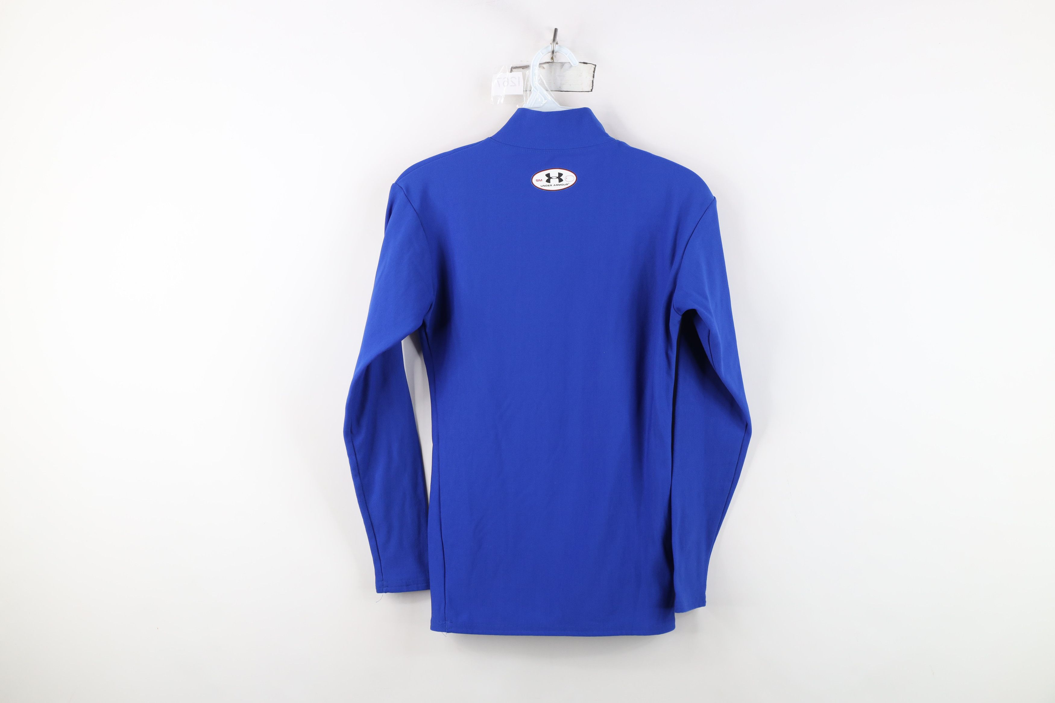 Under Armour Under Armour ColdGear Training Mock Neck T-Shirt Blue Size US S / EU 44-46 / 1 - 12 Thumbnail