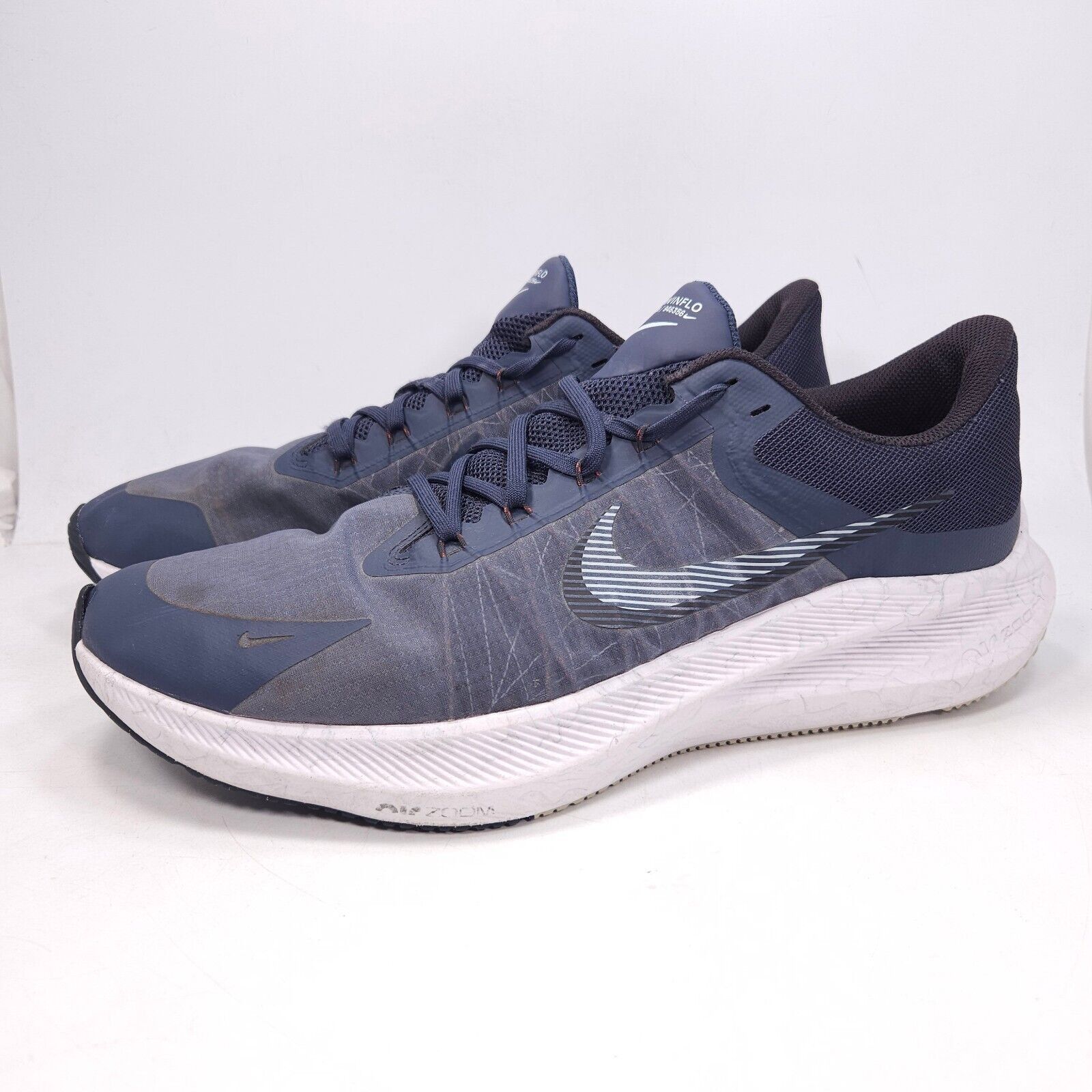 Nike Nike Winflow 8 Shoe Mens Size 15 CW3419-400 Blue White Size US 15 / EU 48 - 1 Thumbnail