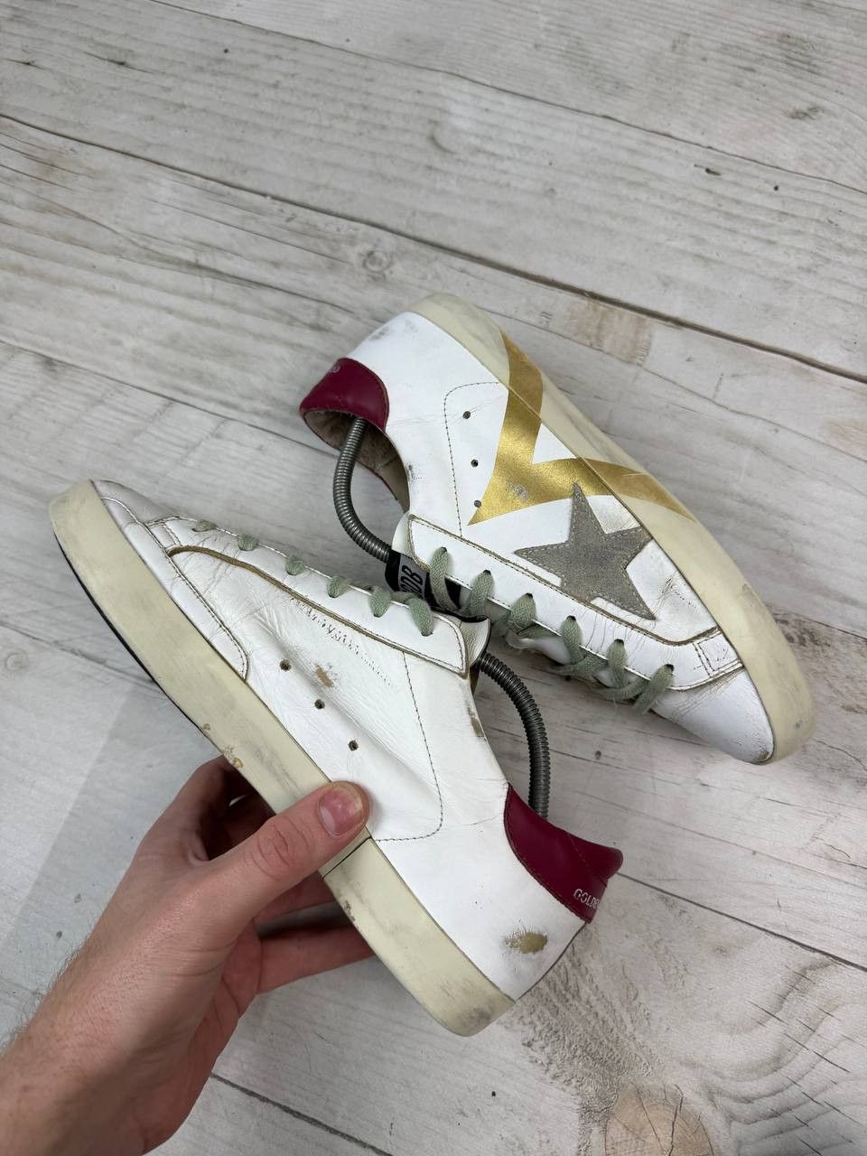 Golden Goose Golden Goose Superstar Leather Sneakers White Size US 8 / IT 38 - 2 Thumbnail
