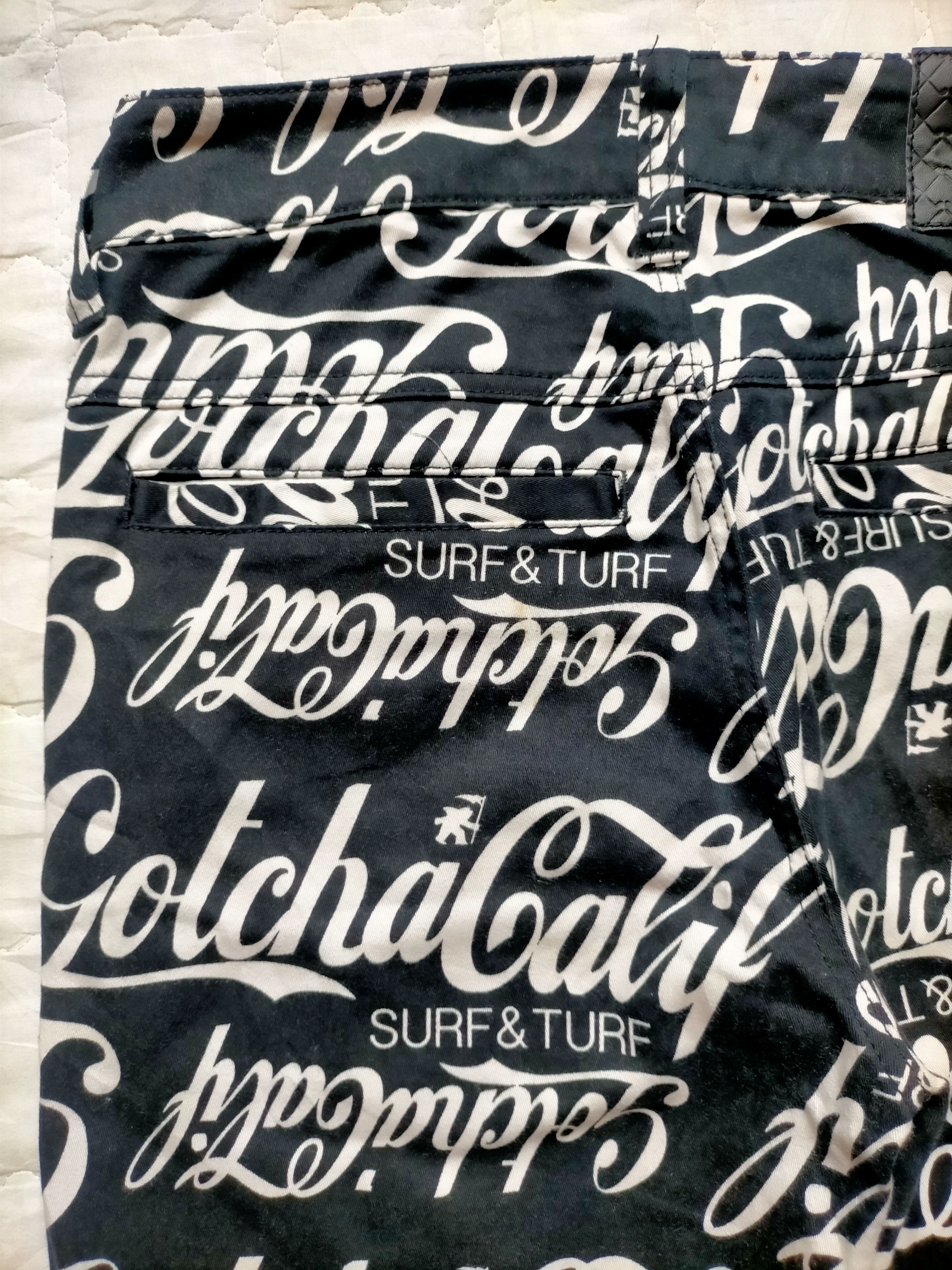 Gotcha ⚡Rare Gotcha Golf embroidered Logo Full Print Pants Size US 30 / EU 46 - 11 Thumbnail