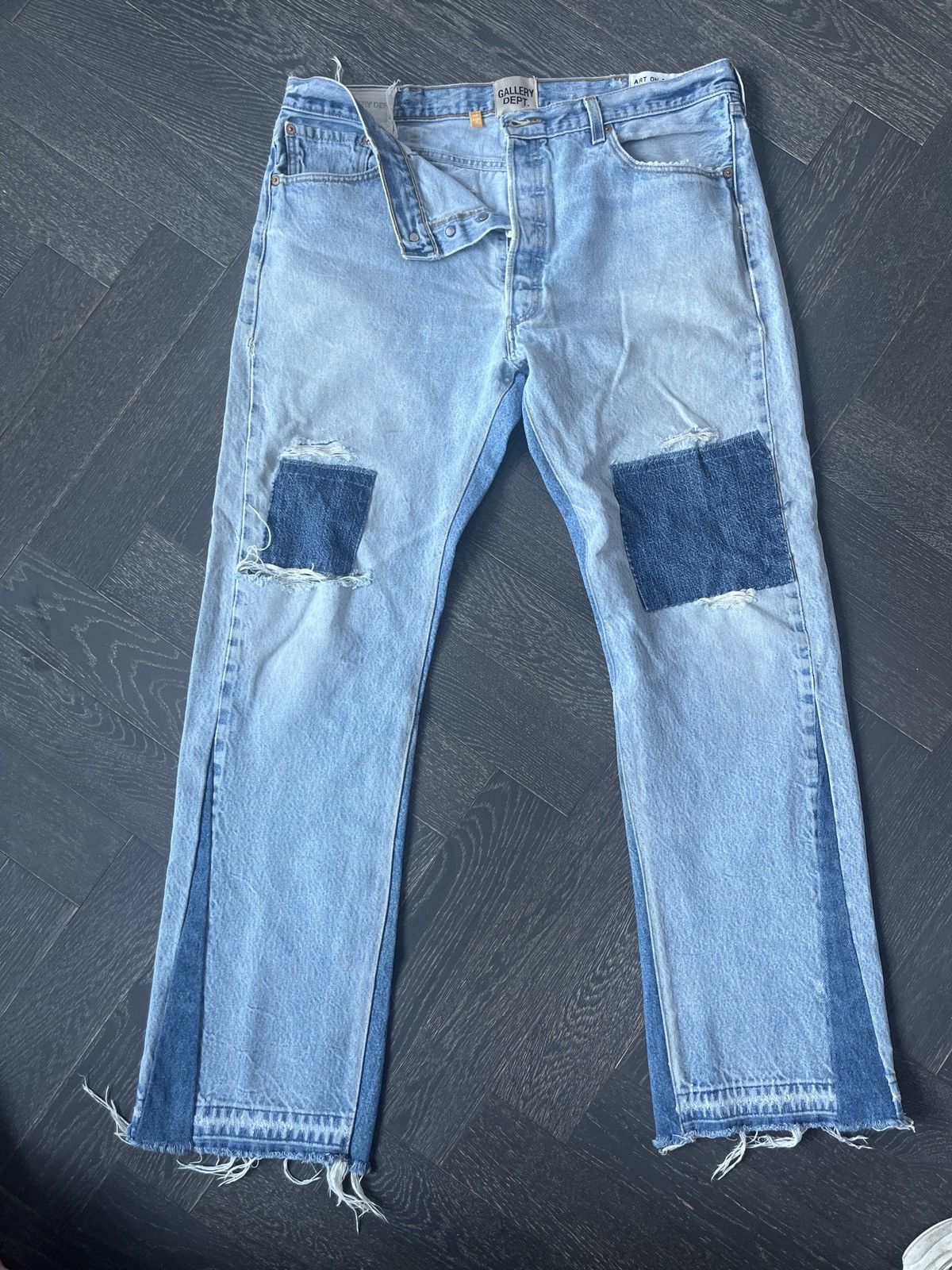 Levi's gallery dept denim. la flare | Grailed