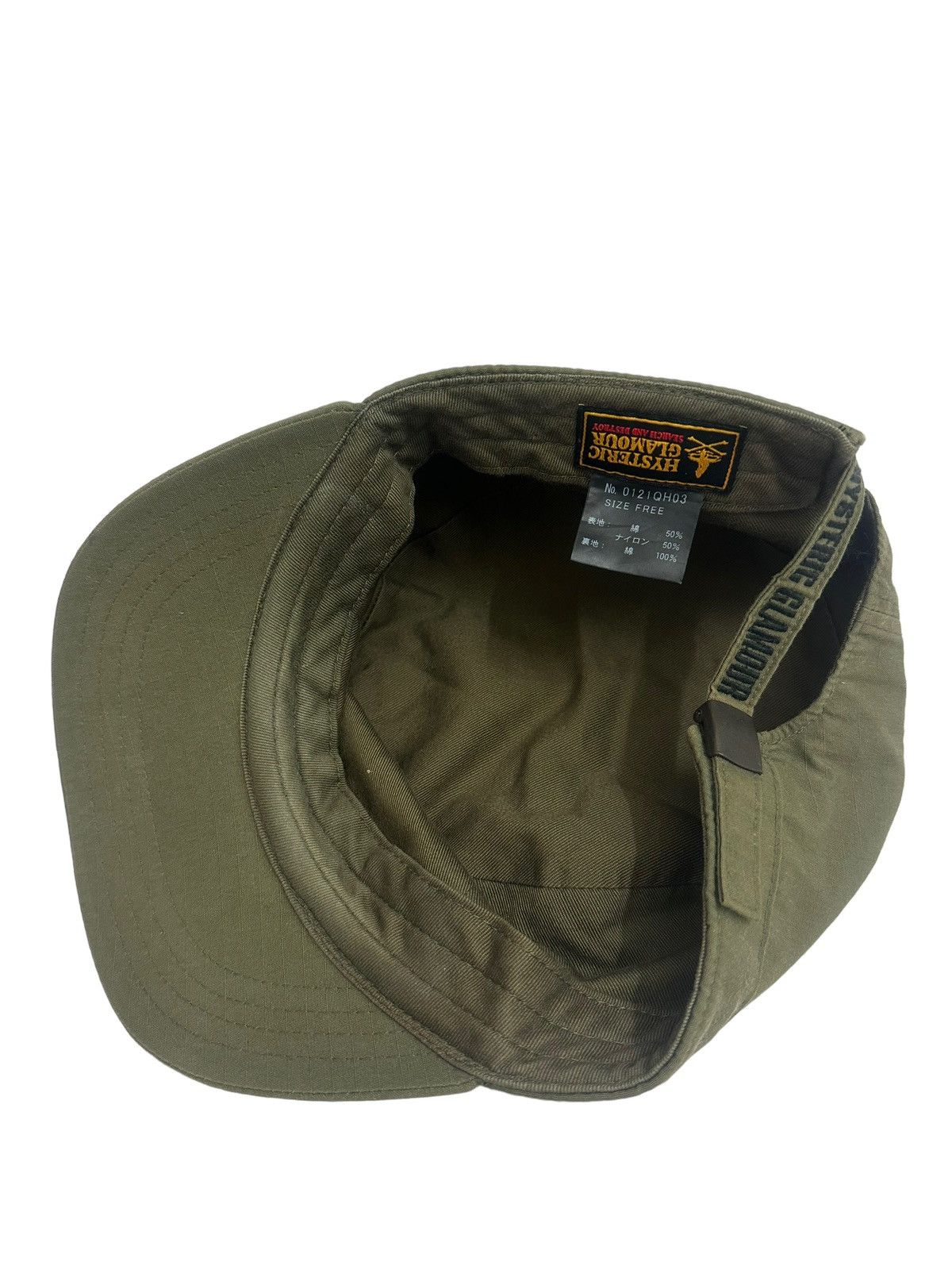 Hysteric Glamour RARE Vintage Hysteric Glamour Search And Destroy Hat Cap Size ONE SIZE - 6 Thumbnail