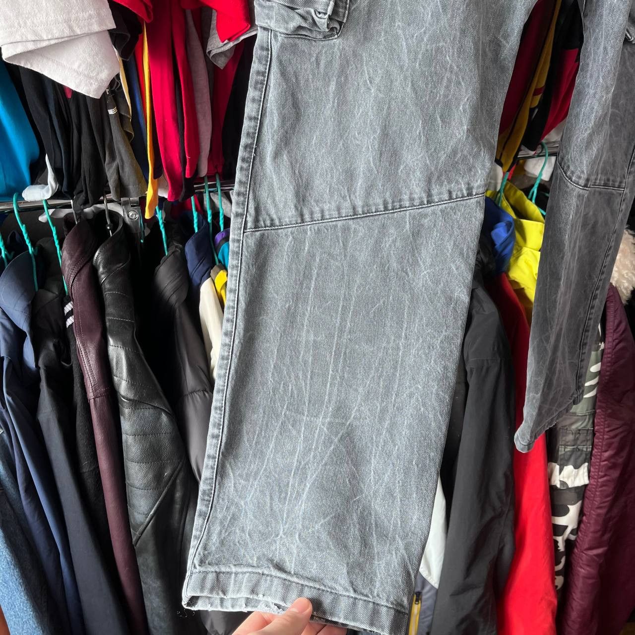 Other Engelbert Strauss Workwear Cargo Faded Denim Pants Size US 34 / EU 50 - 12 Thumbnail
