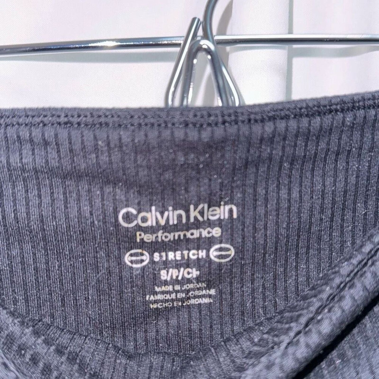 Calvin Klein Calvin Klein Black Ribbed Cropped Lounge Pants | Sz S Size 27" / US 4 / IT 40 - 4 Thumbnail