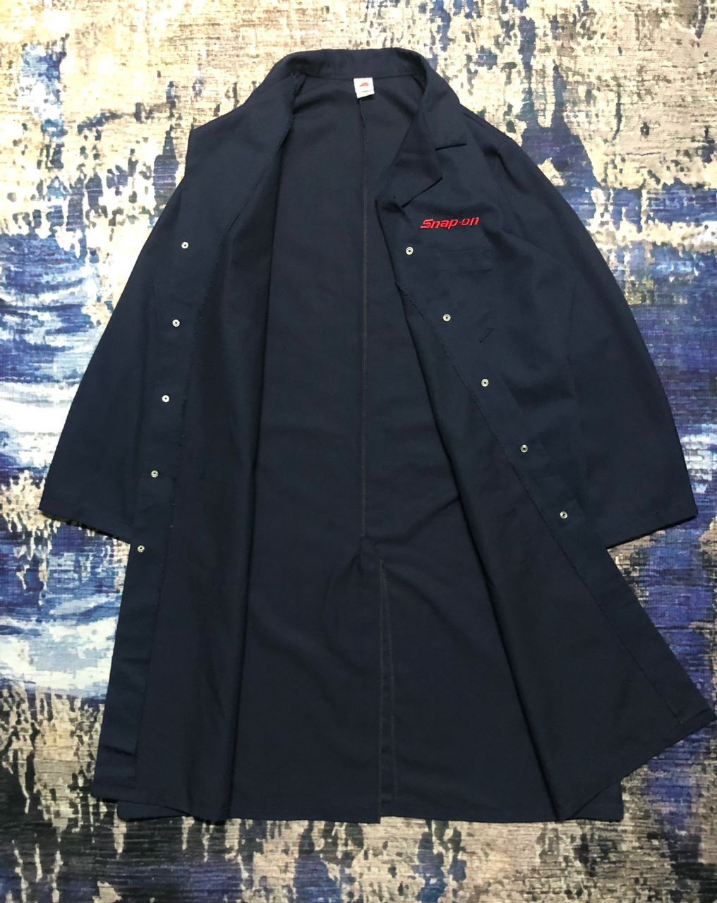 Red Kap Vintage Red Kap Snap On Trenchcoat Made in Usa Size US M / EU 48-50 / 2 - 1 Thumbnail