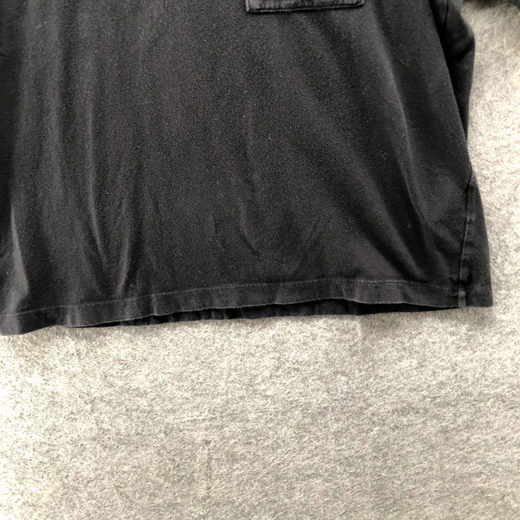 Uniqlo Uniqlo Mickey Embroidered T-Shirt Black Short Sleeve Pocket Womens XL Crew Neck Buttonless Pullover Cotton Jersey All Seasons Casual Vintage: No Size XL / US 12-14 / IT 48-50 - 4 Thumbnail