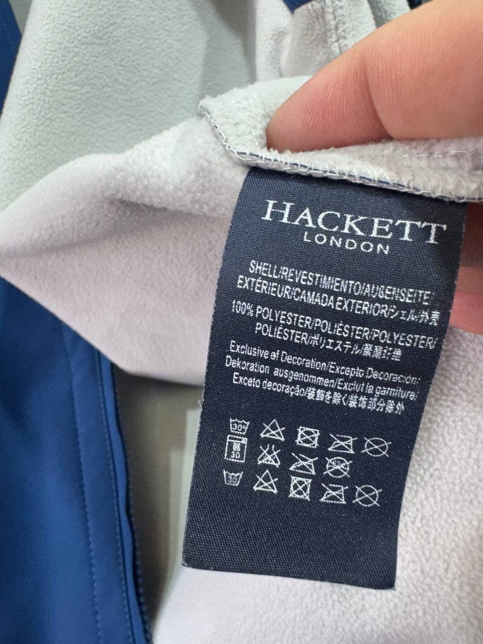 Hackett × Vintage Hackett London Williams Martini Racing Rain Fleece Jacket Size US M / EU 48-50 / 2 - 19 Thumbnail