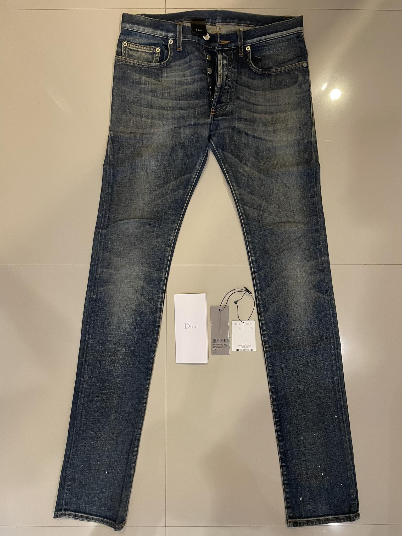 dior homme jake デニム under my car ディオール