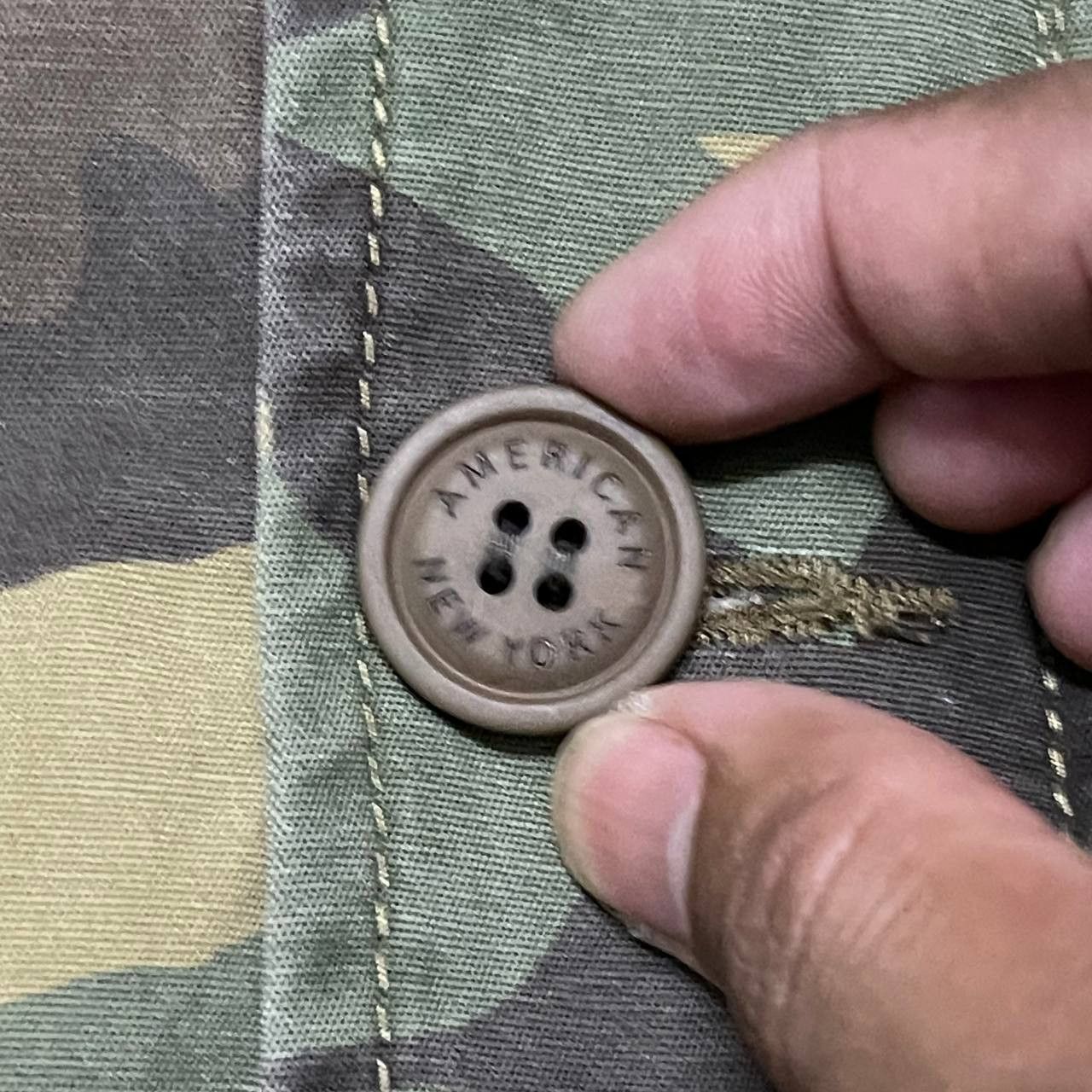 Abercrombie & Fitch Vintage American & Fitch New York Camo Jacket Size US L / EU 52-54 / 3 - 6 Thumbnail