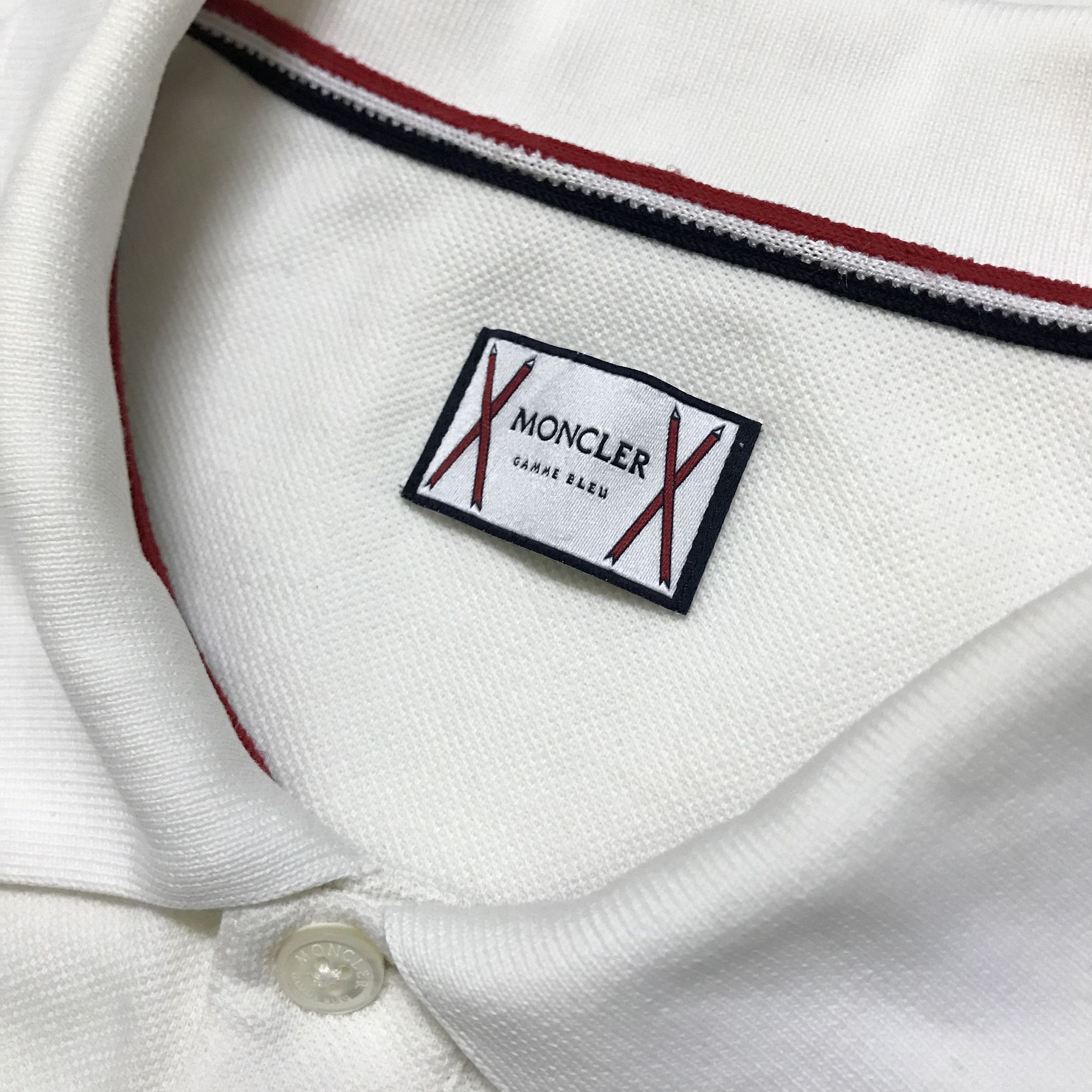 Moncler Moncler Gamme Bleu Maglia Polo Size US L / EU 52-54 / 3 - 4 Thumbnail
