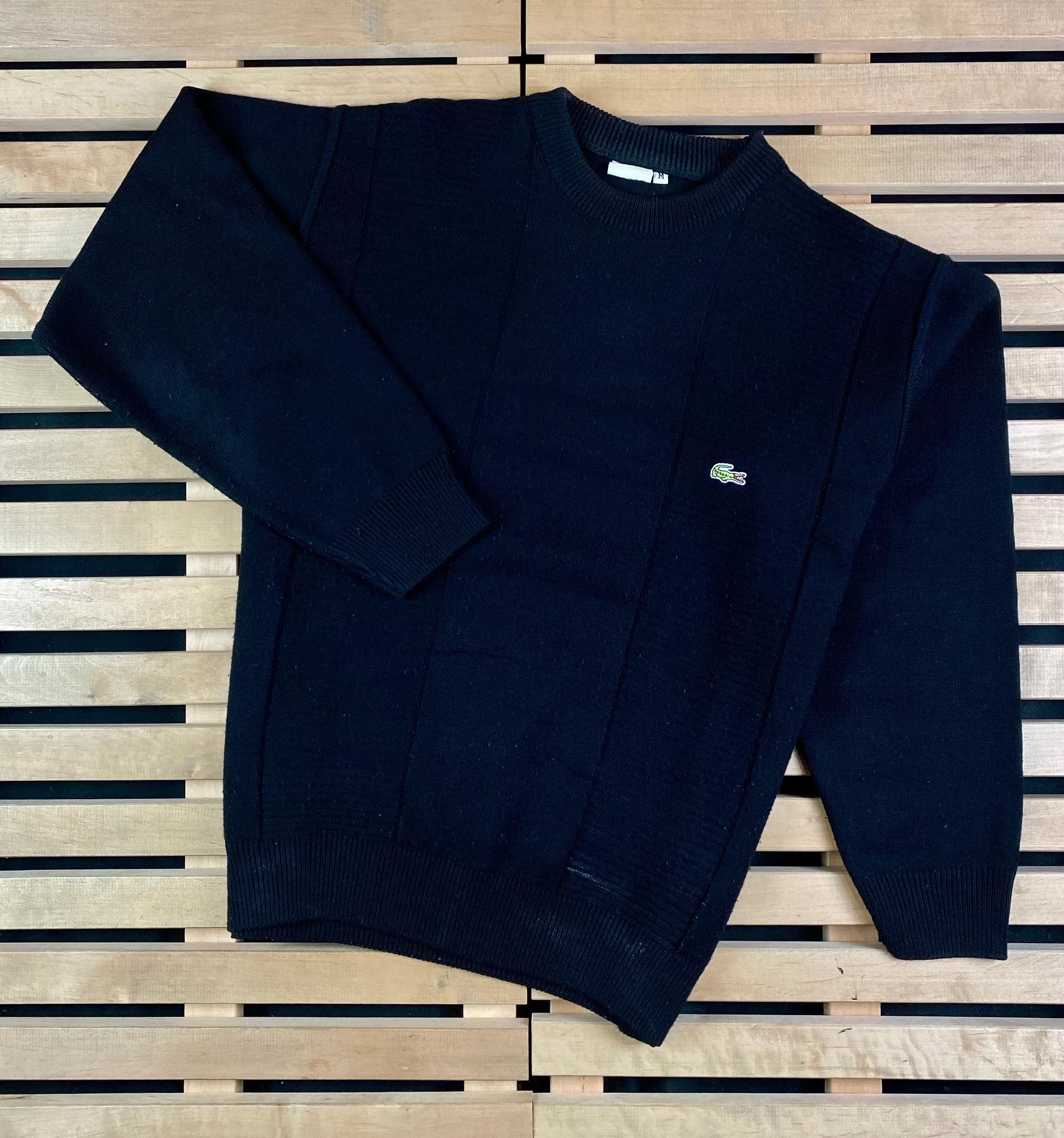 Lacoste × Vintage Mens Sweater Pullover Lacoste Vintage Size M Size US M / EU 48-50 / 2 - 1 Thumbnail