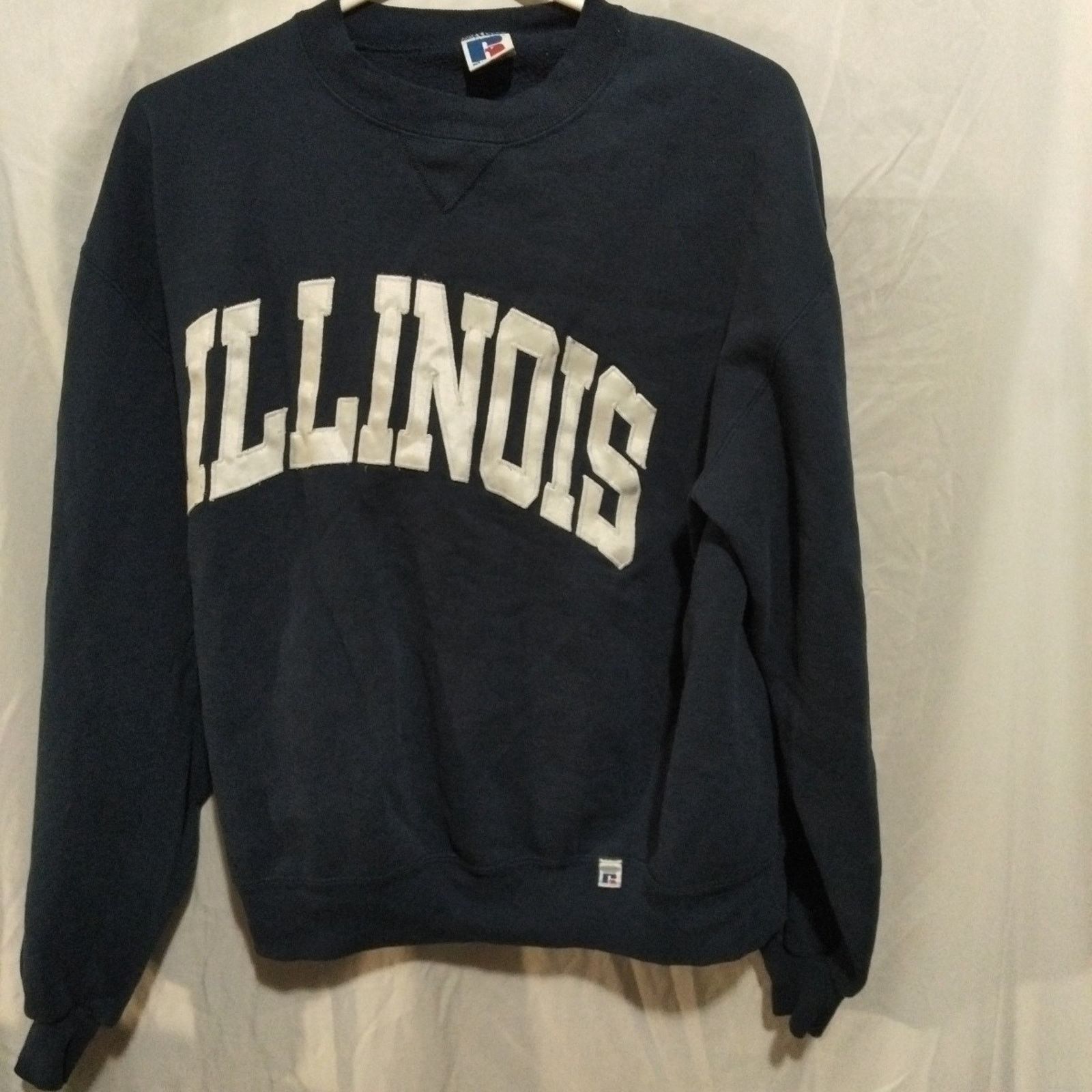 Russell Athletic Illinois Illini x Russell Athletics Sweatshirt Blue Large Size US L / EU 52-54 / 3 - 1 Thumbnail