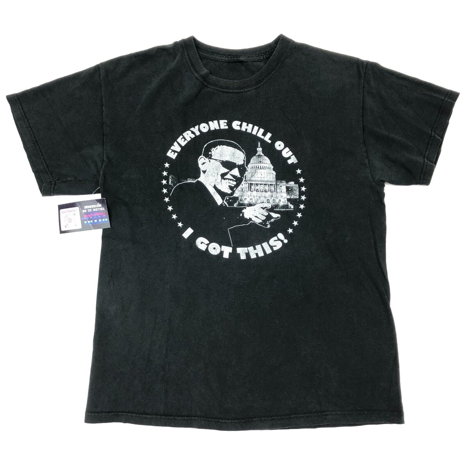 Vintage 2008 Ripple Junction Obama Chill I Got This Tee Size Small Size US S / EU 44-46 / 1 - 1 Thumbnail