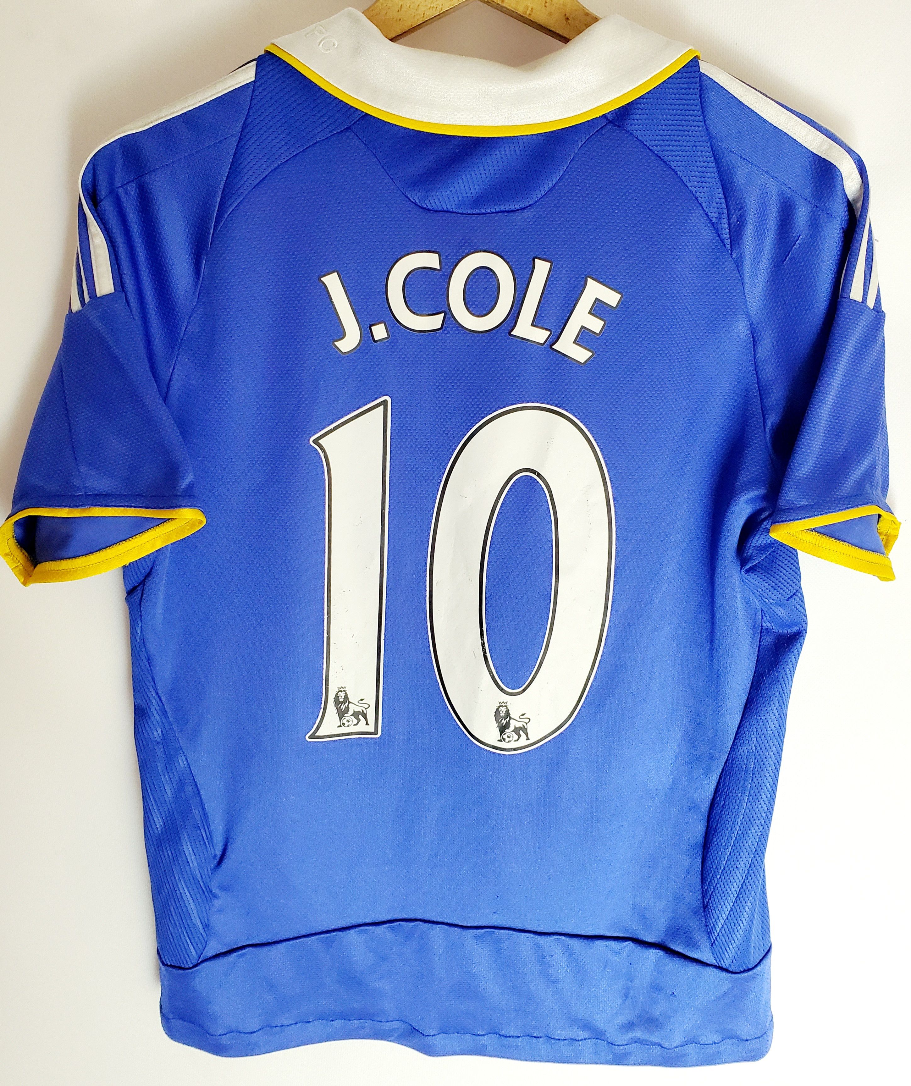 Adidas × Chelsea Soccer 2008-09 Chelsea adidas Womens Home Shirt J.Cole #10 M Size M / US 6-8 / IT 42-44 - 2 Thumbnail