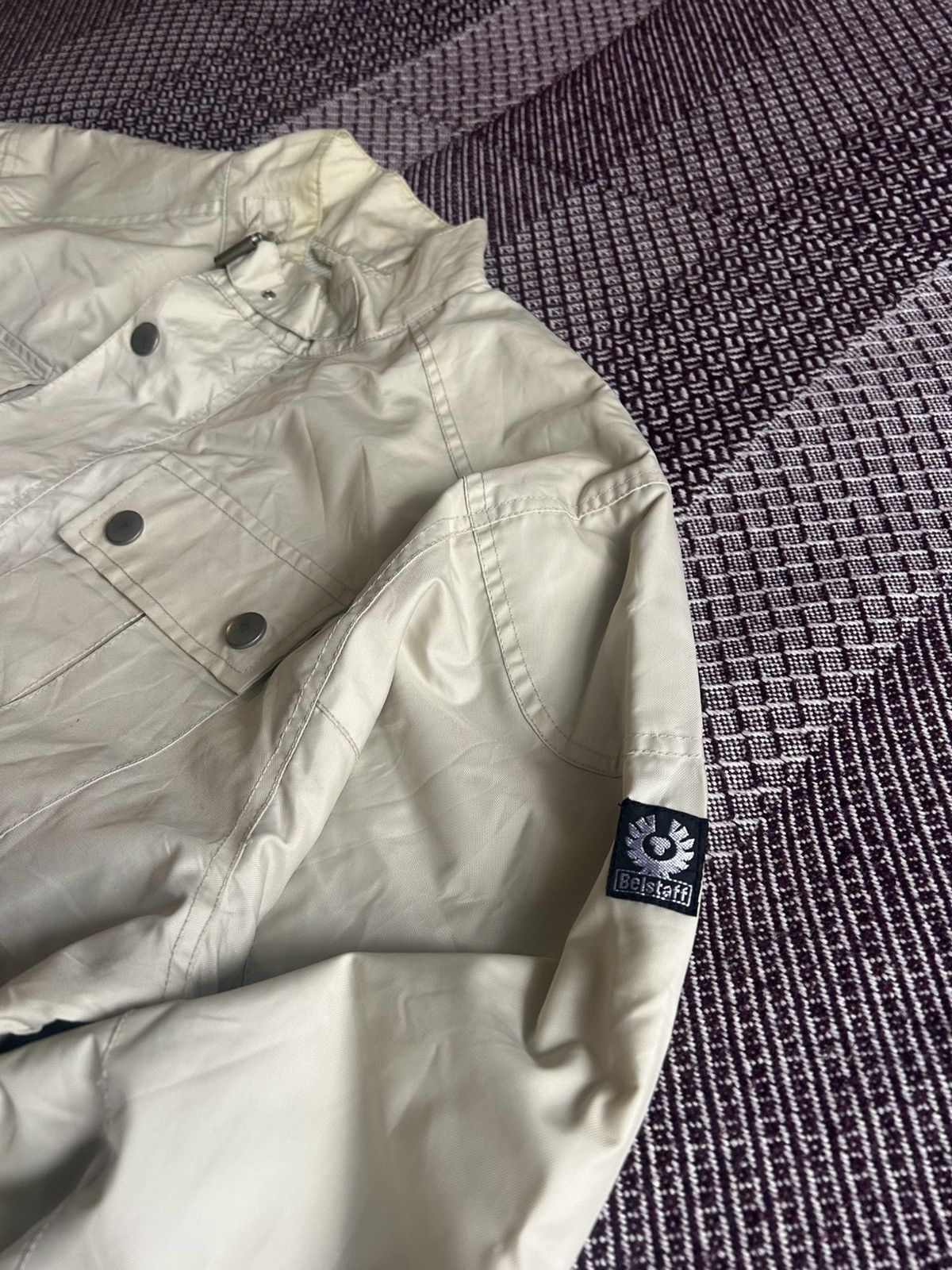 Belstaff Vintage Belstaff Nylon Bomber Jacket Unisex 00s Rare Casual Size US L / EU 52-54 / 3 - 3 Thumbnail
