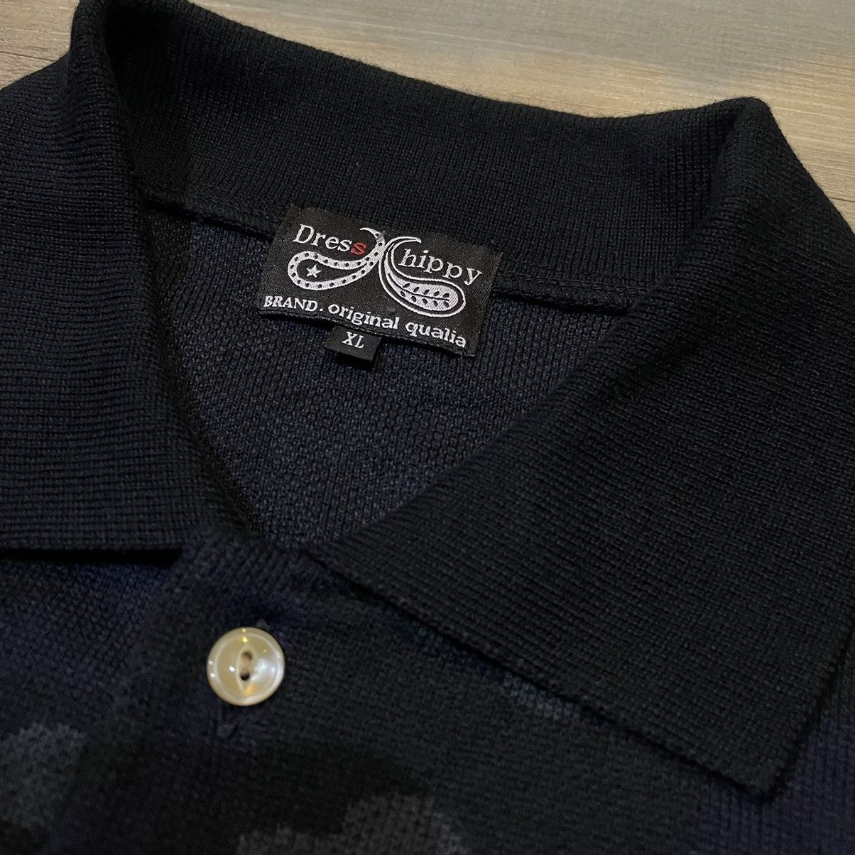 Japanese Brand dress hippy polo shirt Size US XL / EU 56 / 4 - 4 Thumbnail