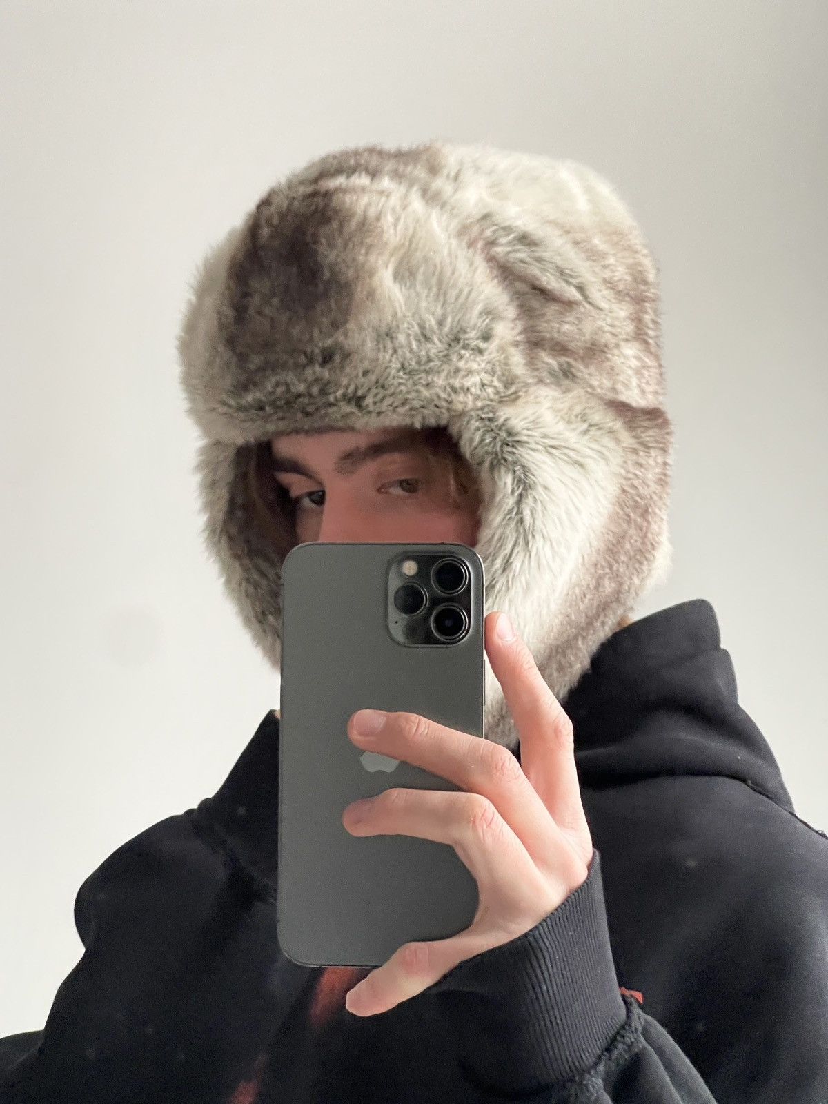 Japanese Brand Vintage fuzzy mohair japanese ushanka hat avant garde Size ONE SIZE - 14 Thumbnail
