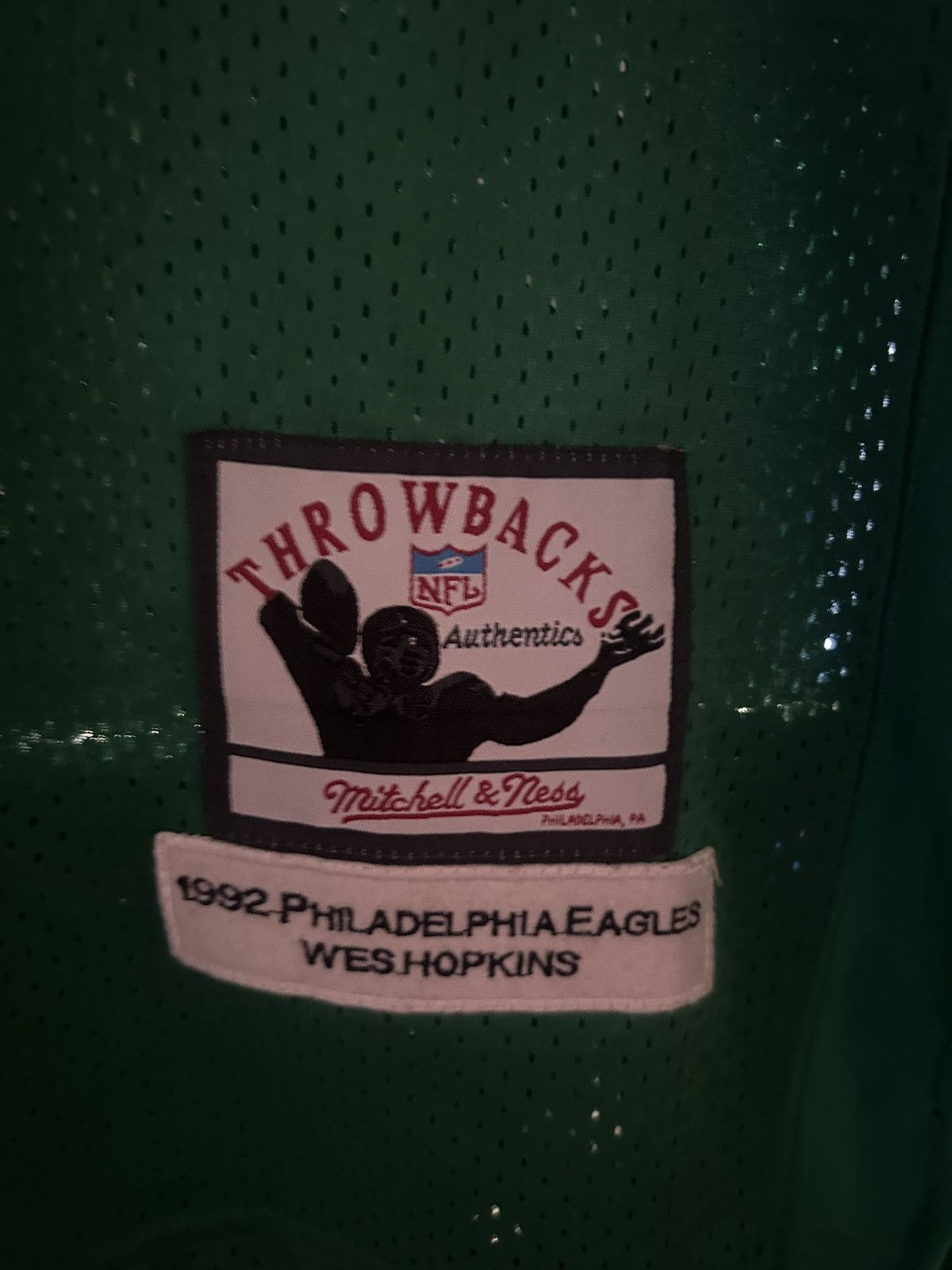 NFL Wes Hopkins Eagles jersey Size US M / EU 48-50 / 2 - 2 Thumbnail