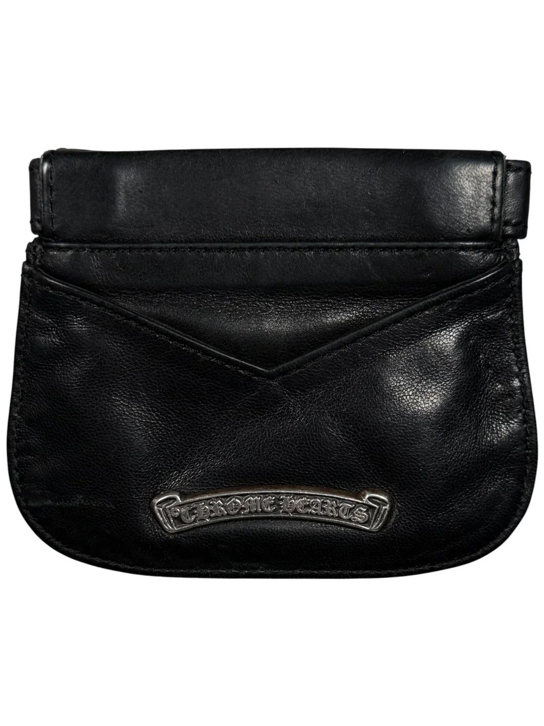 Chrome Hearts Cross Patch Coin Pouch Wallet Snap Back Size ONE SIZE - 2 Thumbnail