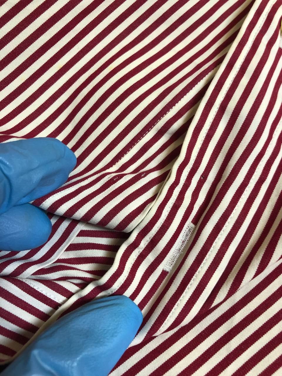 Polo Ralph Lauren Polo Ralph Lauren Classic Red striped Dress sirt Size US XL / EU 56 / 4 - 7 Thumbnail