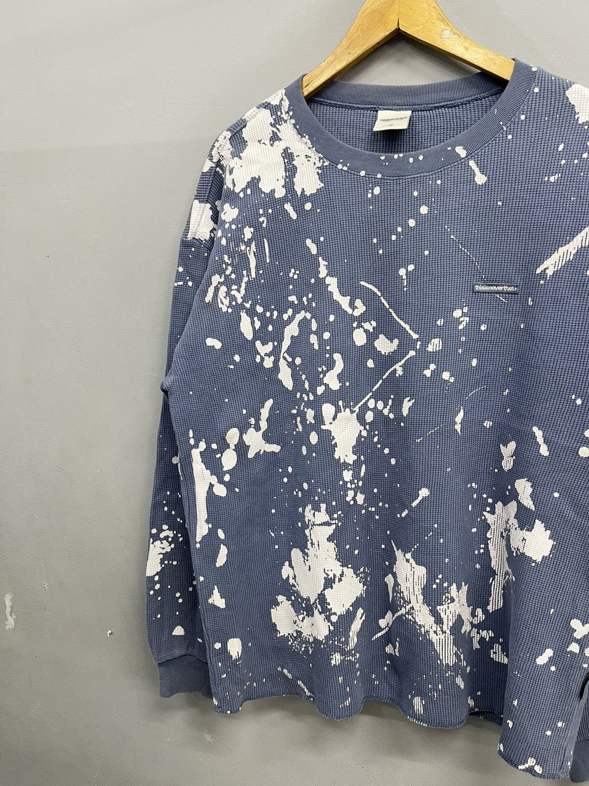 thisisneverthat Thisisneverthat Termal Painter Waffle L/SL Top Size US L / EU 52-54 / 3 - 2 Thumbnail