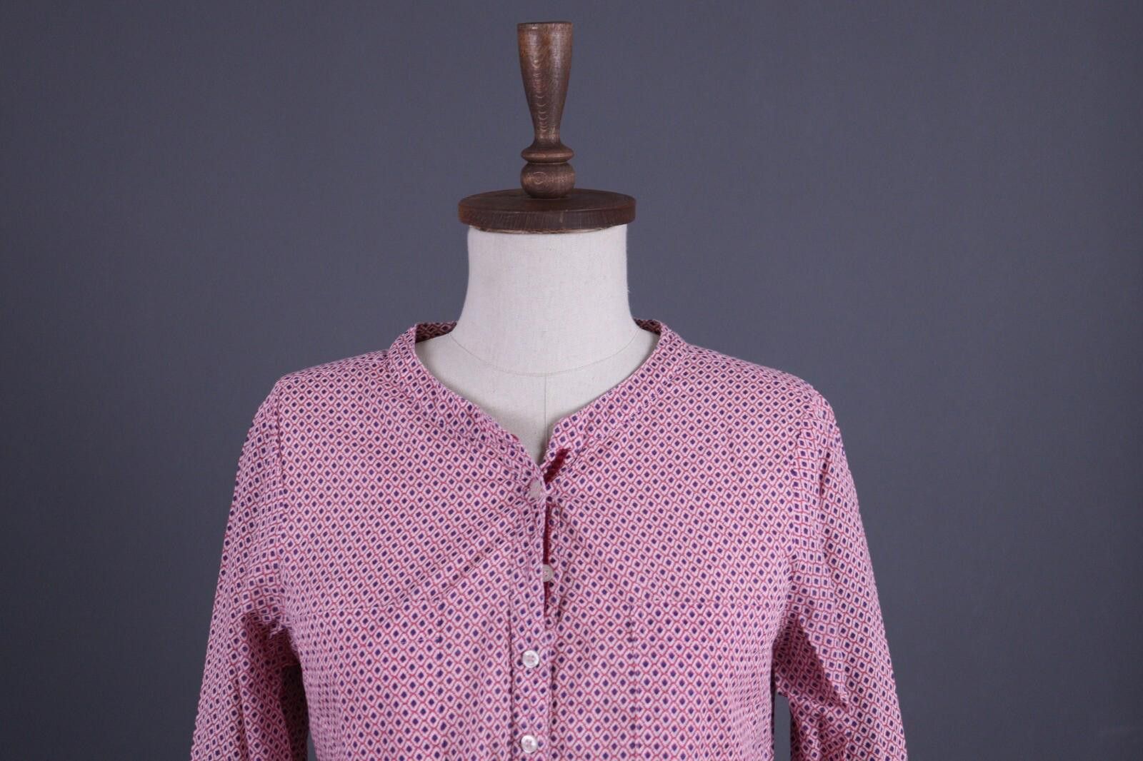 Designer Emily Van Den Bergh Multicolor Printed Blouse Shirt Size 38 Size M / US 6-8 / IT 42-44 - 2 Thumbnail
