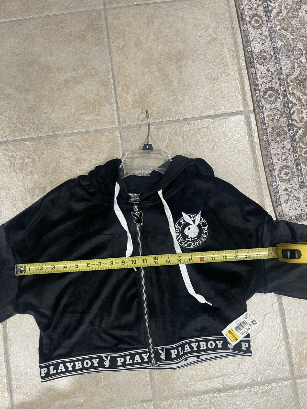 Playboy Women’s Suede Playboy Crop Top Full Zip Jacket Size Small Size S / US 4 / IT 40 - 11 Thumbnail