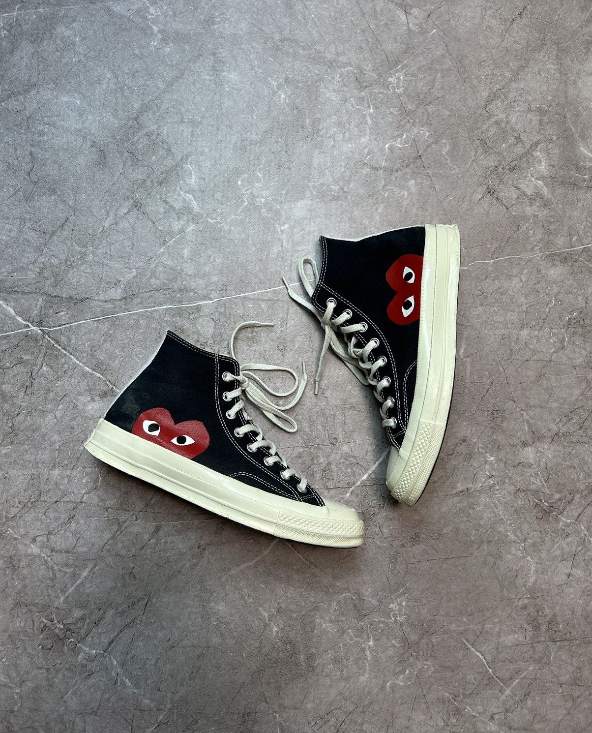Other Comme des Garcons x Chuck Taylor All Star High Play 2015 Size US 8 / EU 41 - 3 Thumbnail