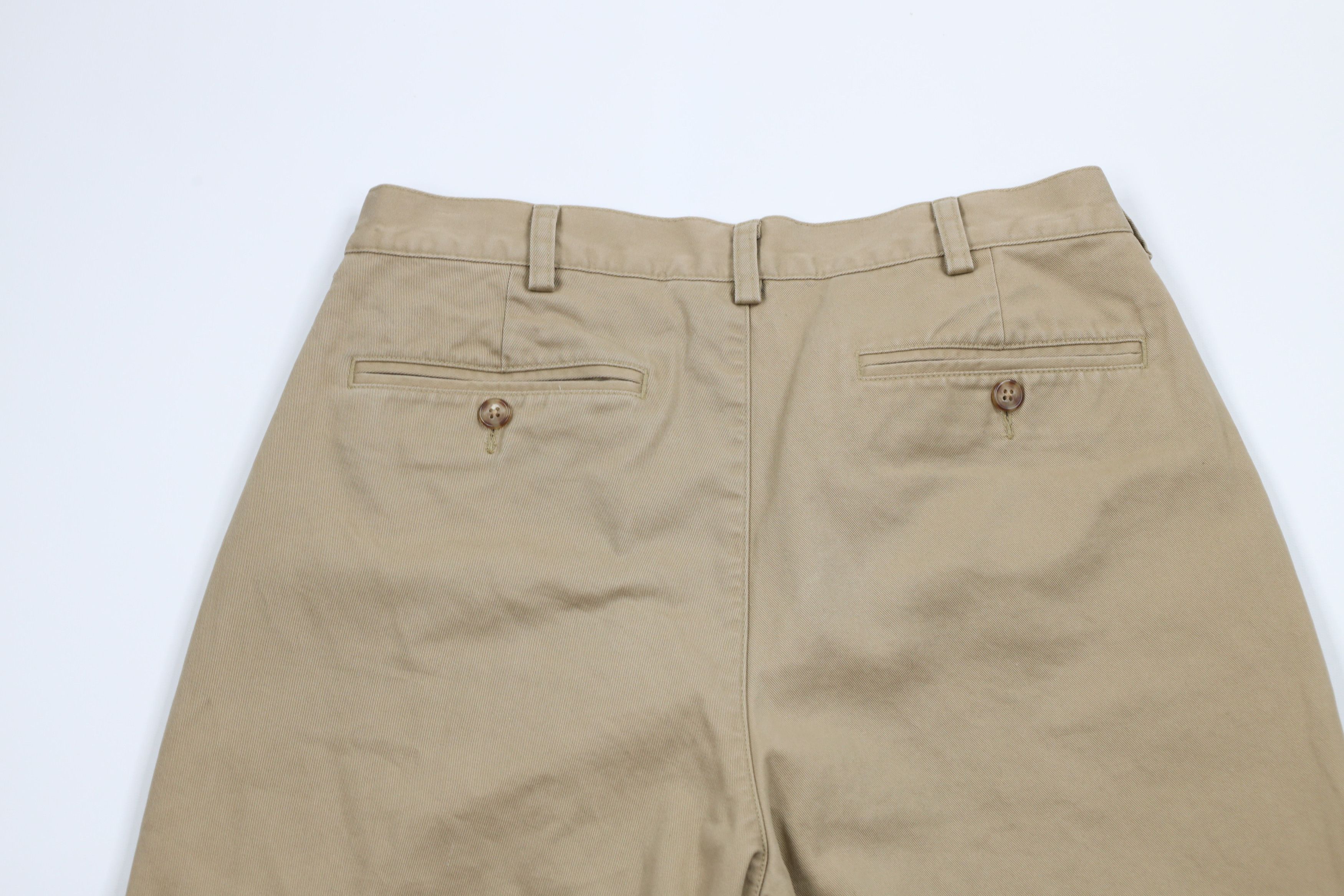 L.L. Bean × Vintage Vintage LL Bean Straight Leg Chino Pants Trousers Beige Size US 33 - 10 Thumbnail
