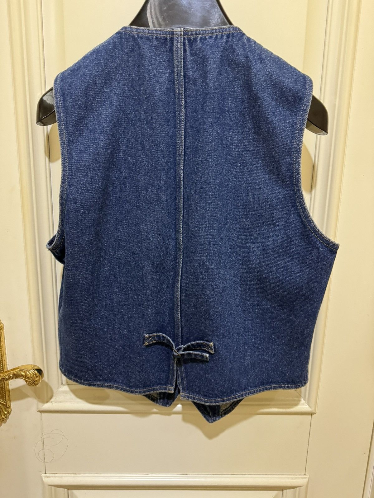 Gucci Rare-Gucci logo Donald denim vest Sz48 Size US M / EU 48-50 / 2 - 3 Thumbnail