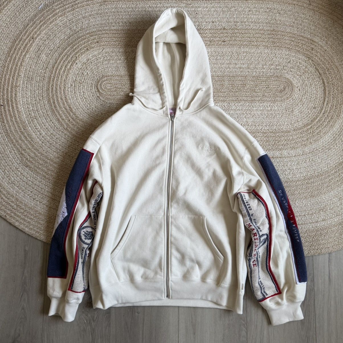Martine Rose × Supreme Martine Rose x Supreme towel zip up hoodie