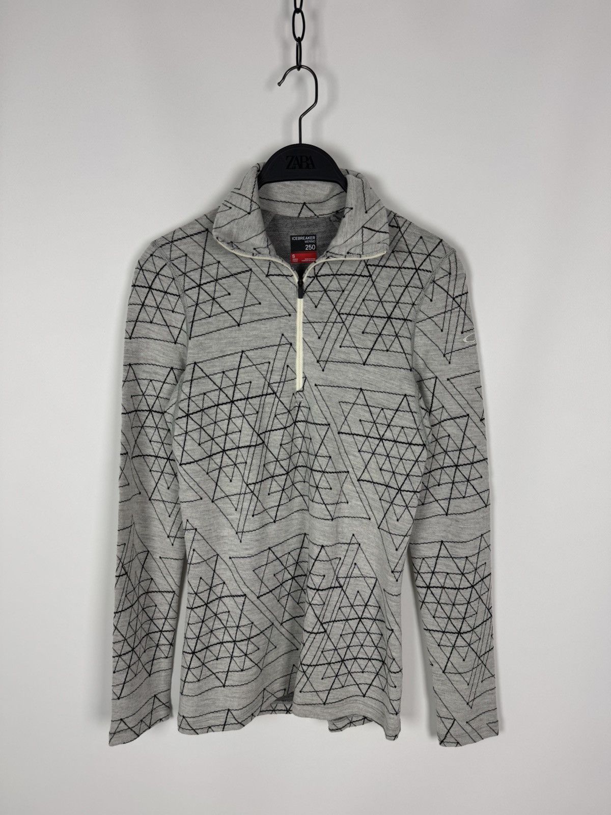 Icebreaker Icebreaker Merino 250 Half Zip Abstract Graphic L/S Top Size S / US 4 / IT 40 - 1 Thumbnail