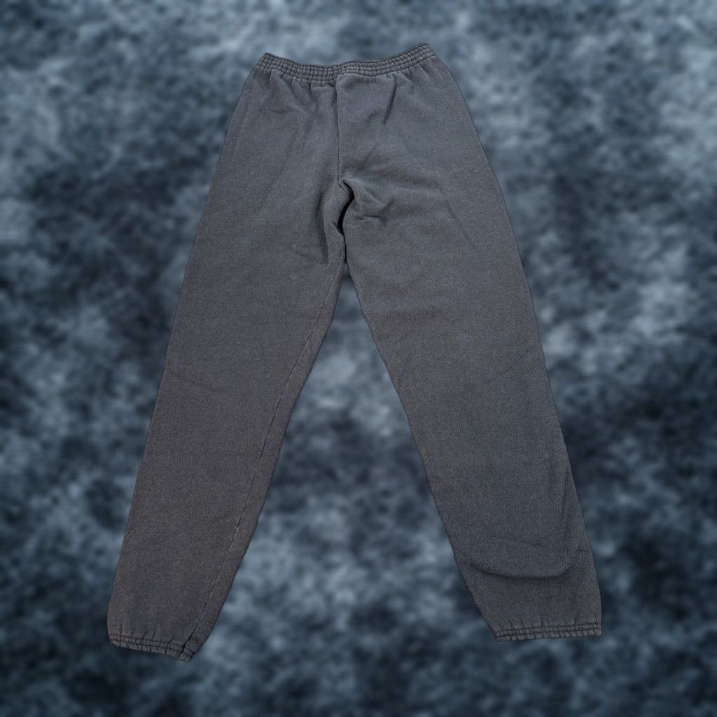 Tultex VINTAGE Tultex Sweatpants Mens 90s Black Adult L Pants Cotton Baggy Sweatpants Men Size US 33 - 1 Thumbnail